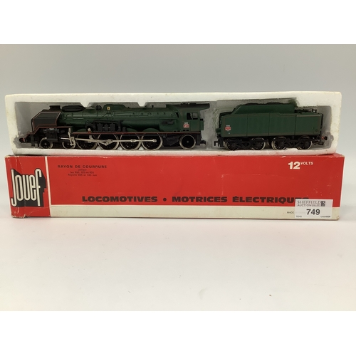 locomotive à vapeur jouef 150 x 29 dépôt de Roman avec 1 manque