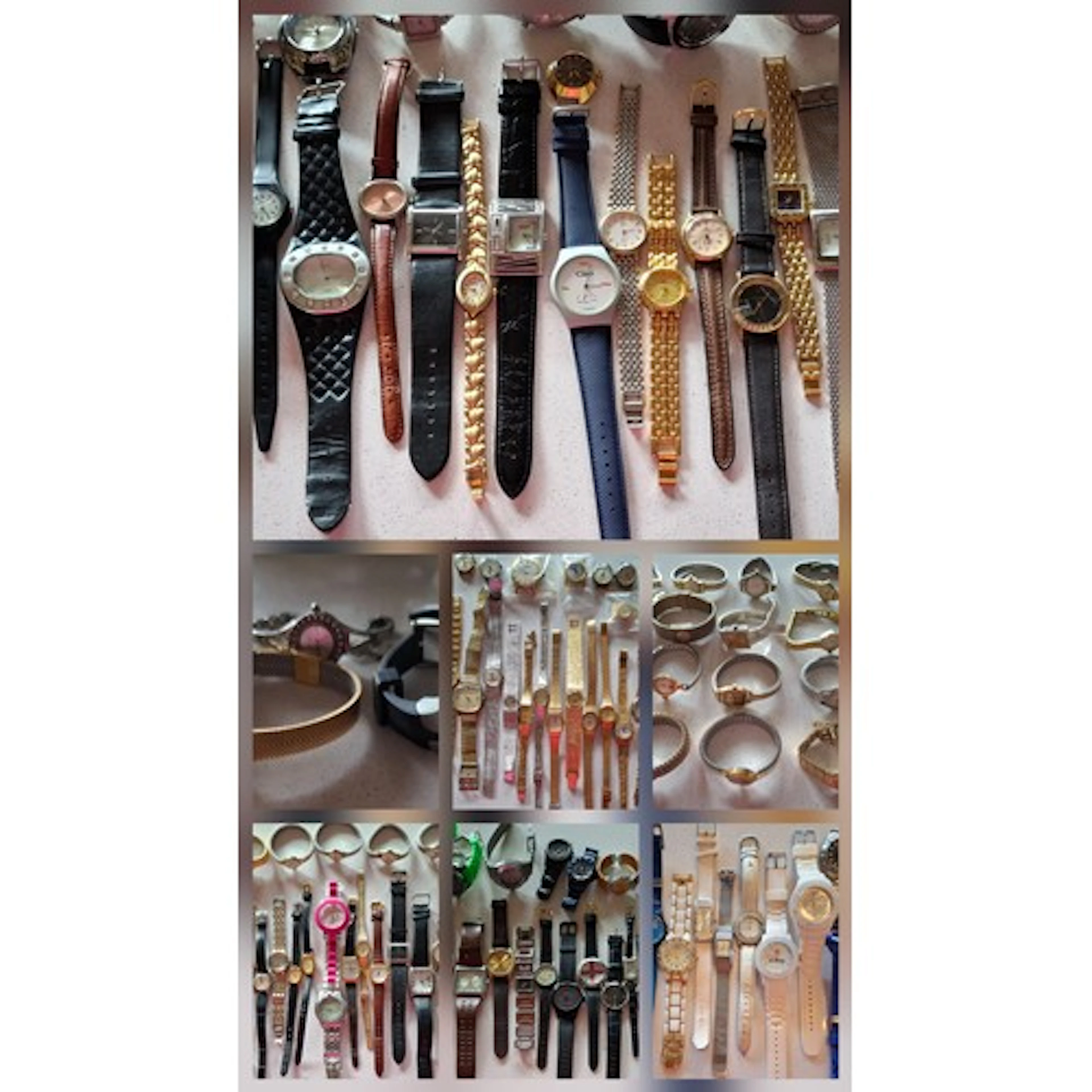 A quantity of fashion watches and dials to include Sekonda, ...