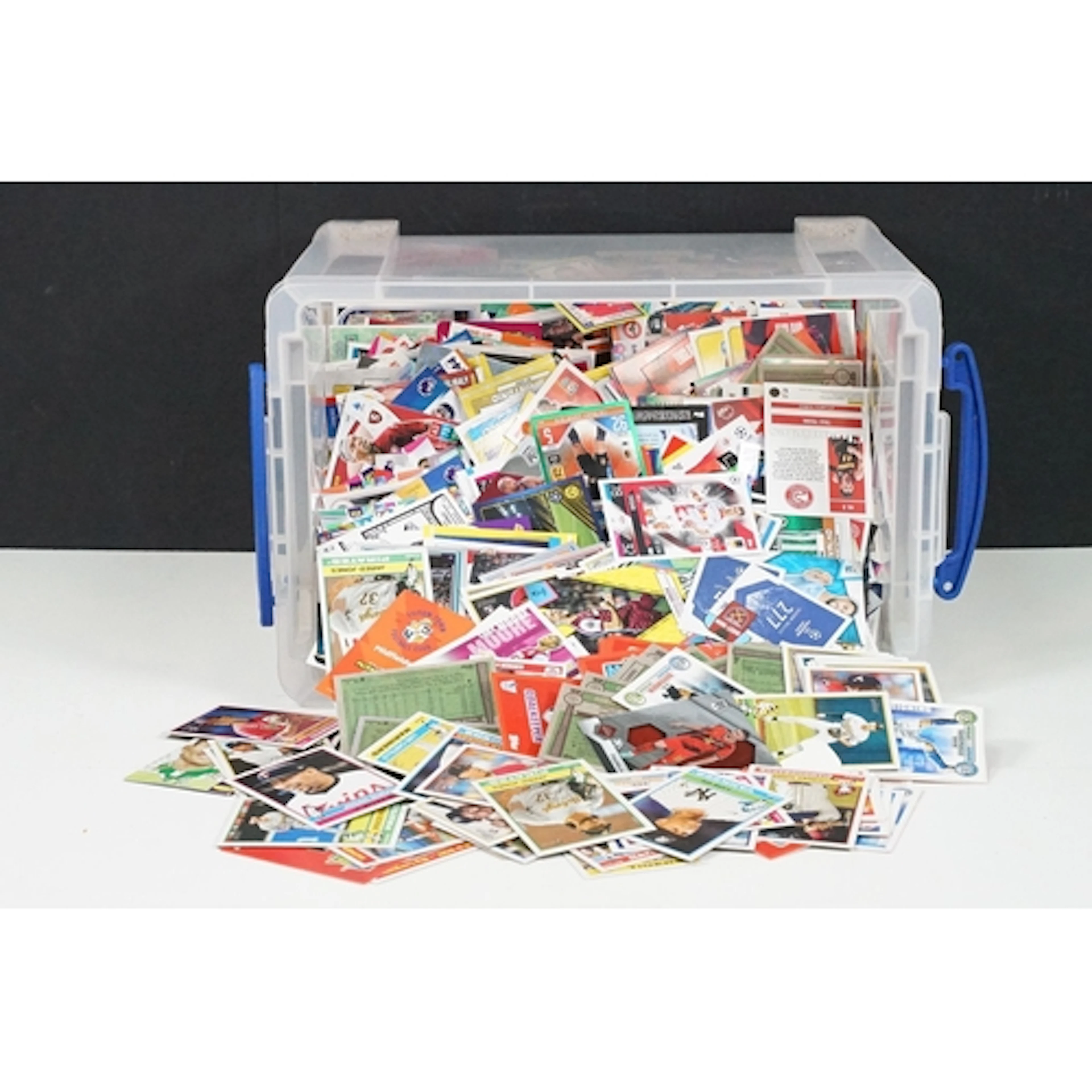Sport - Large quantity of football cards with some stickers ...