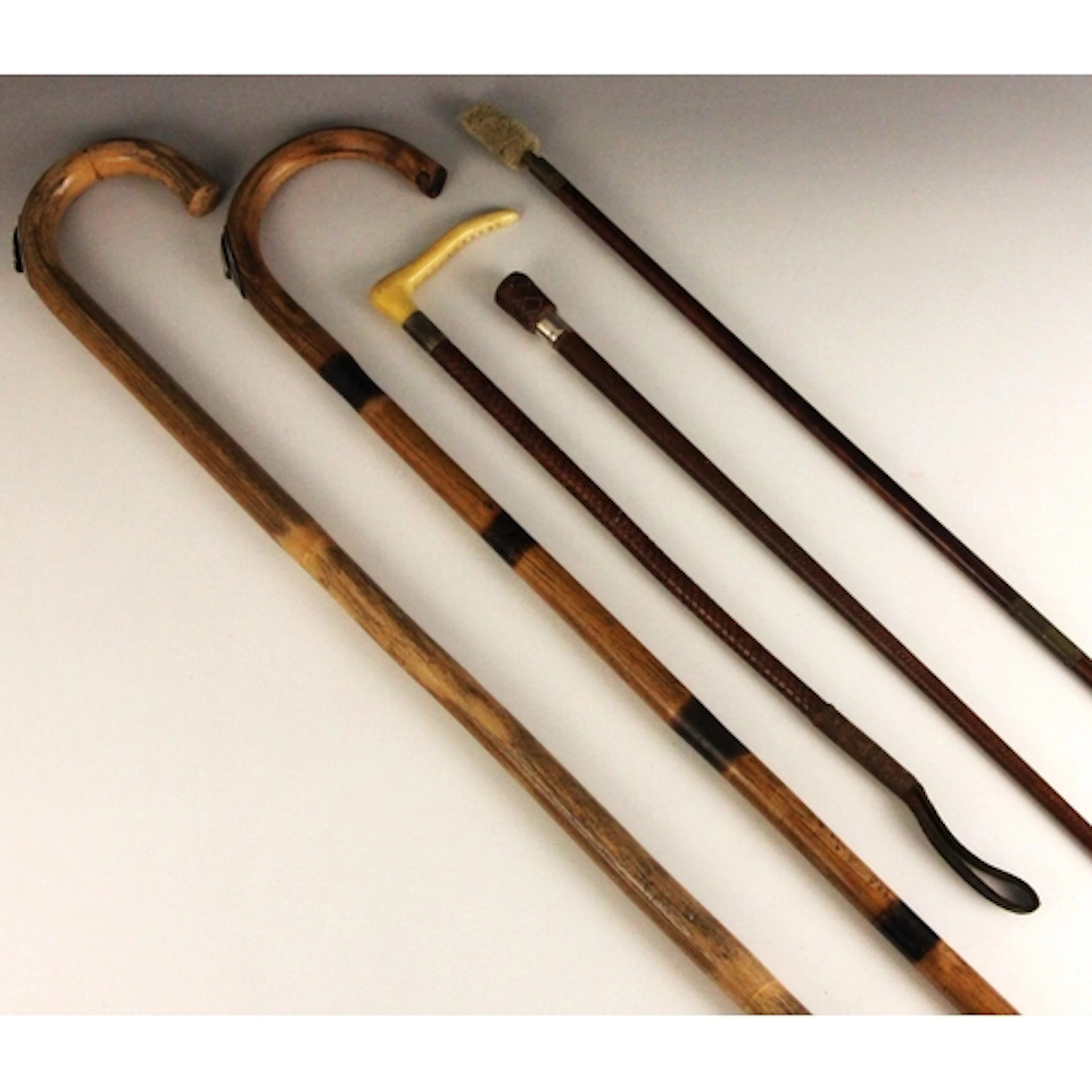 A silver collared riding crop, Swaine & Adeney Ltd, London 1...