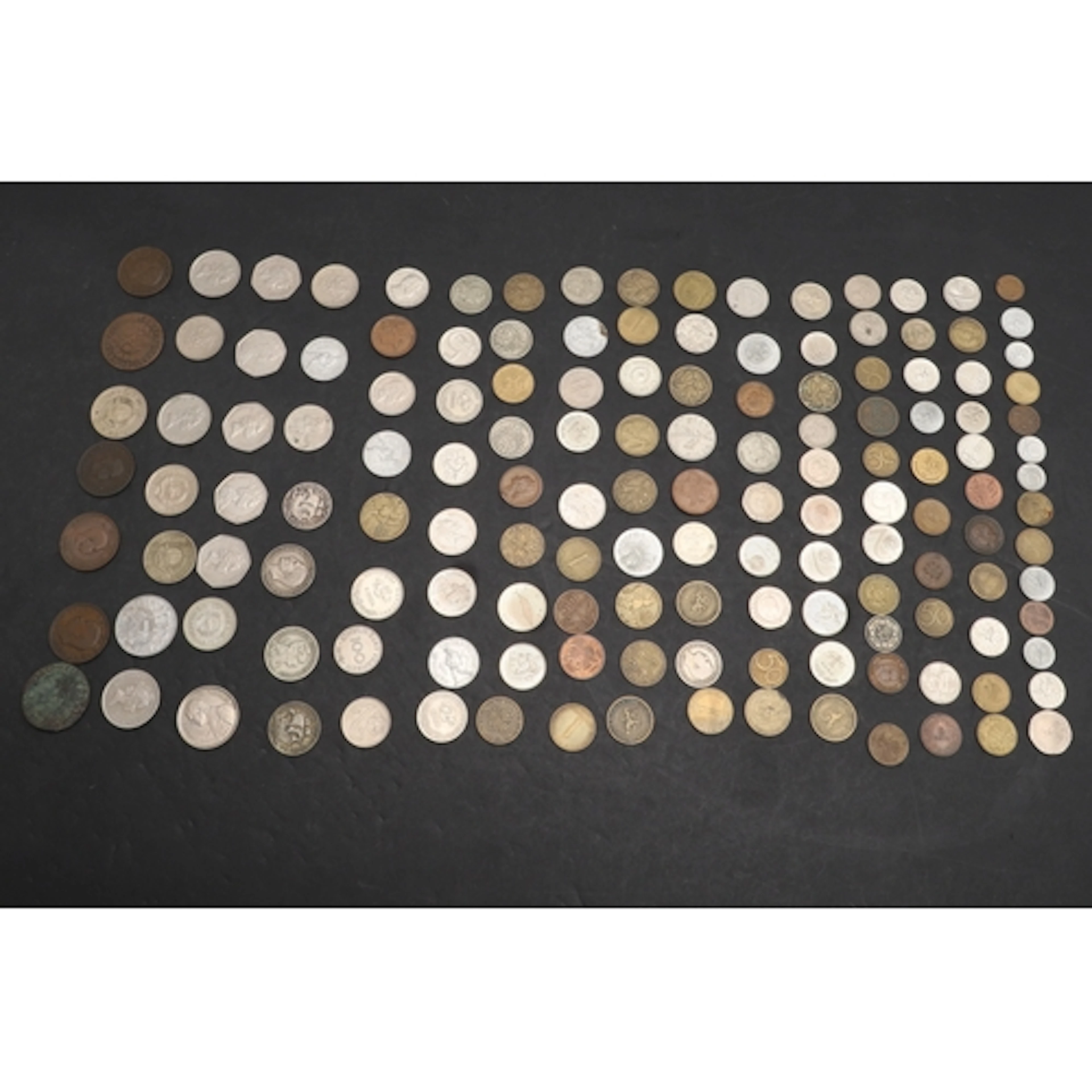 WORLD COINS: A COLLECTION OF COINS FROM EUROPEAN COUNTRIES T...