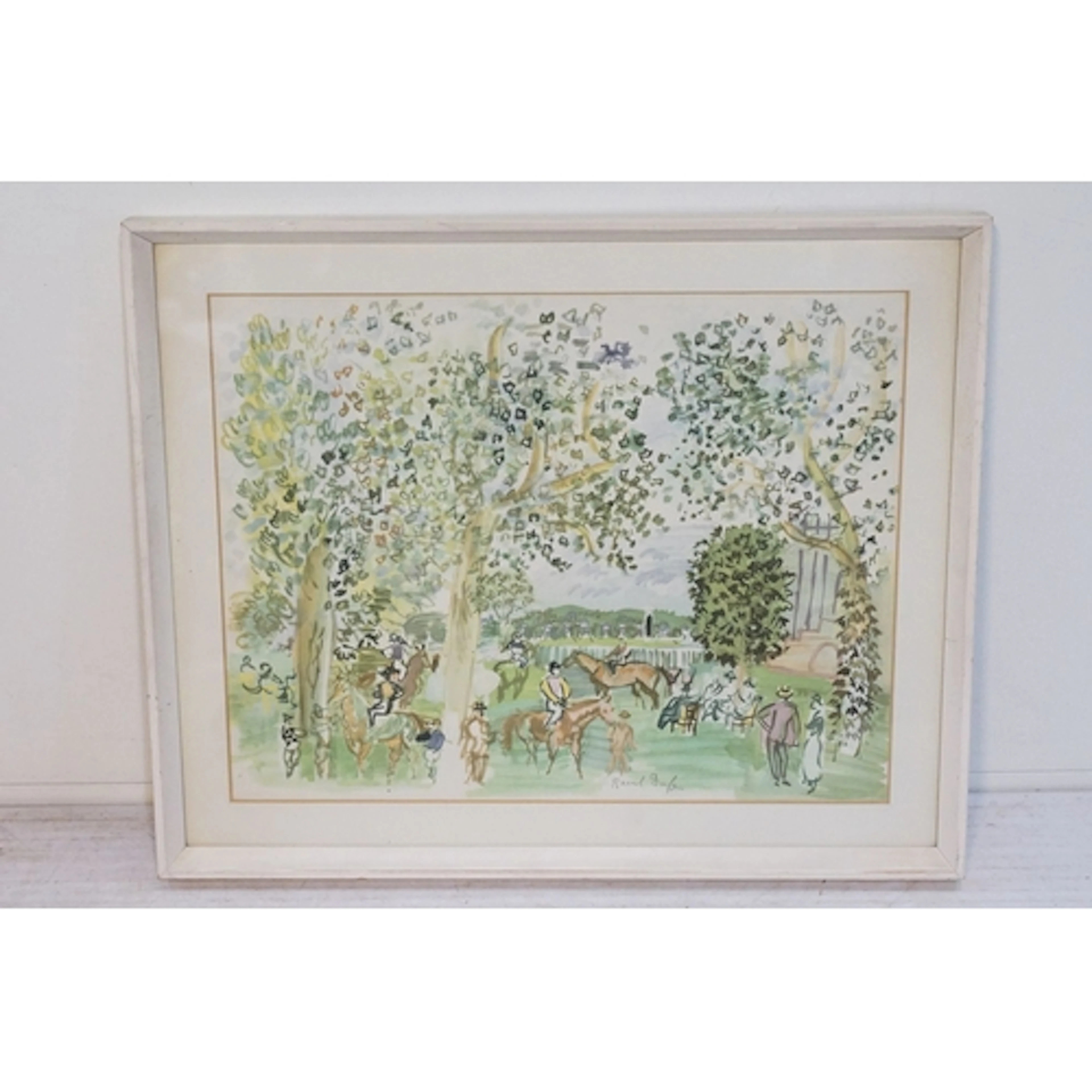 After Raoul Dufy (French, 1877-1953), two colour prints of e...