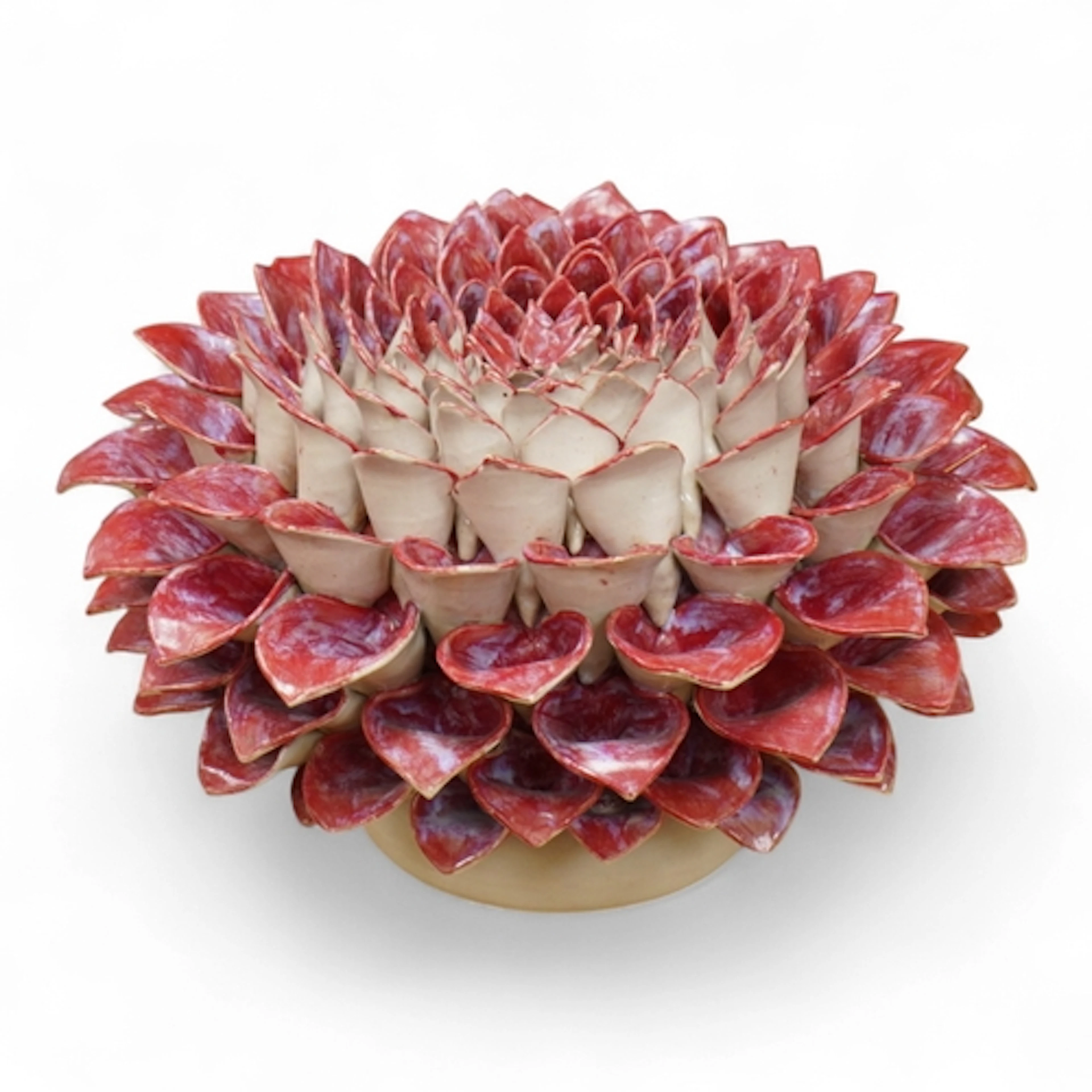 Frances Doherty, a Bishop's Pom Pom ceramic sculpture, with ...