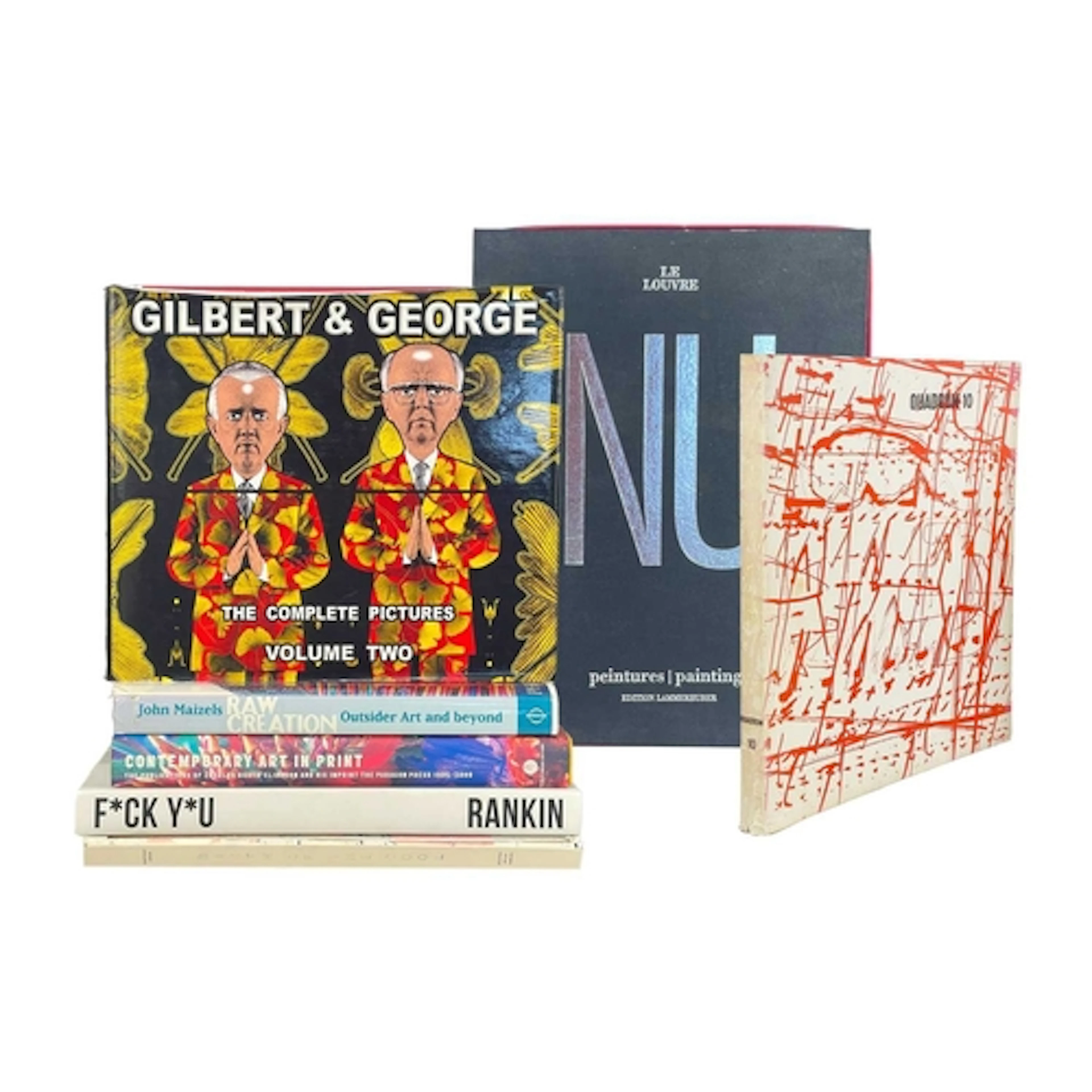 (Modern Art) Seven works A selection of art books, including...