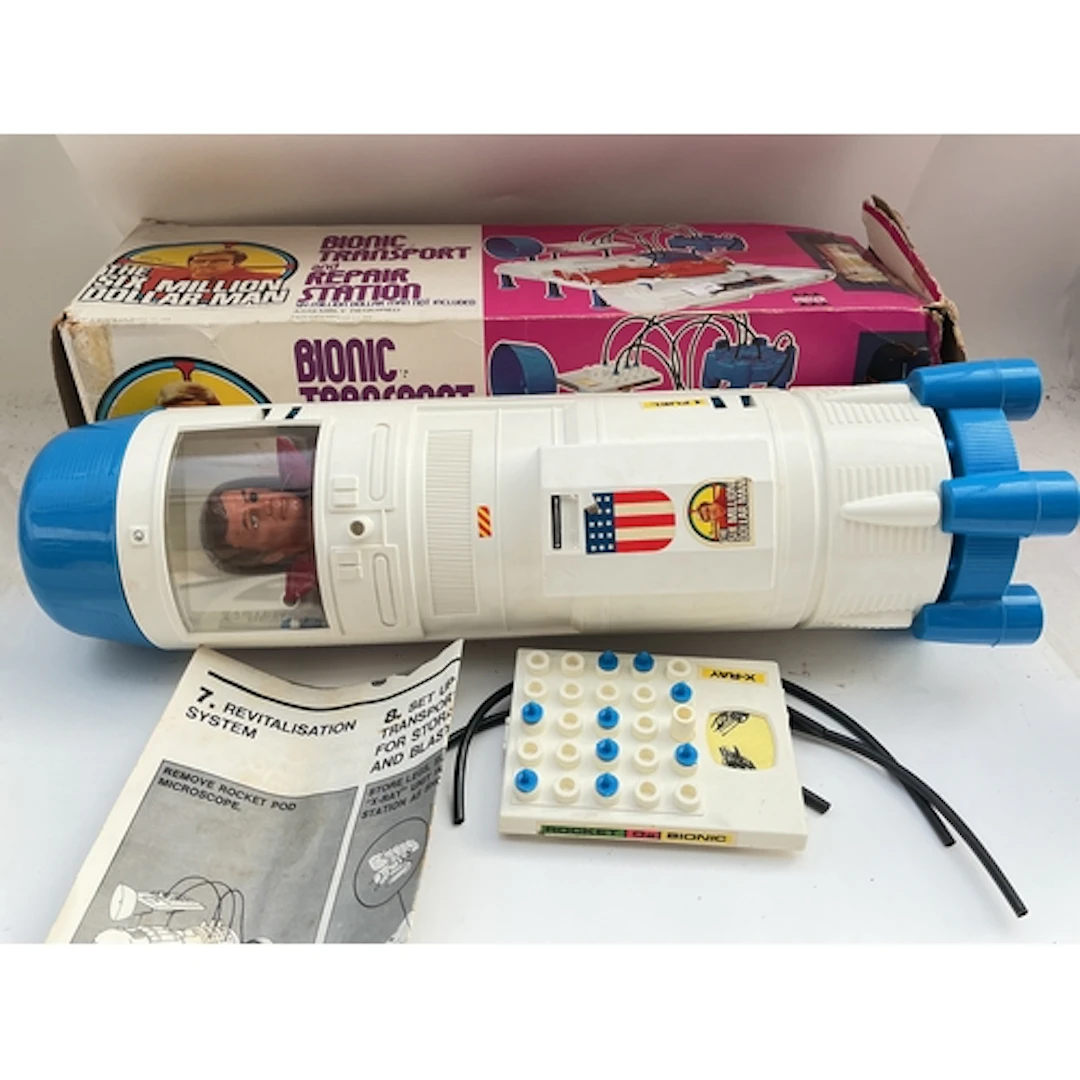 A Boxed Denys Fisher Six Million Dollar Man Bionic Transport...