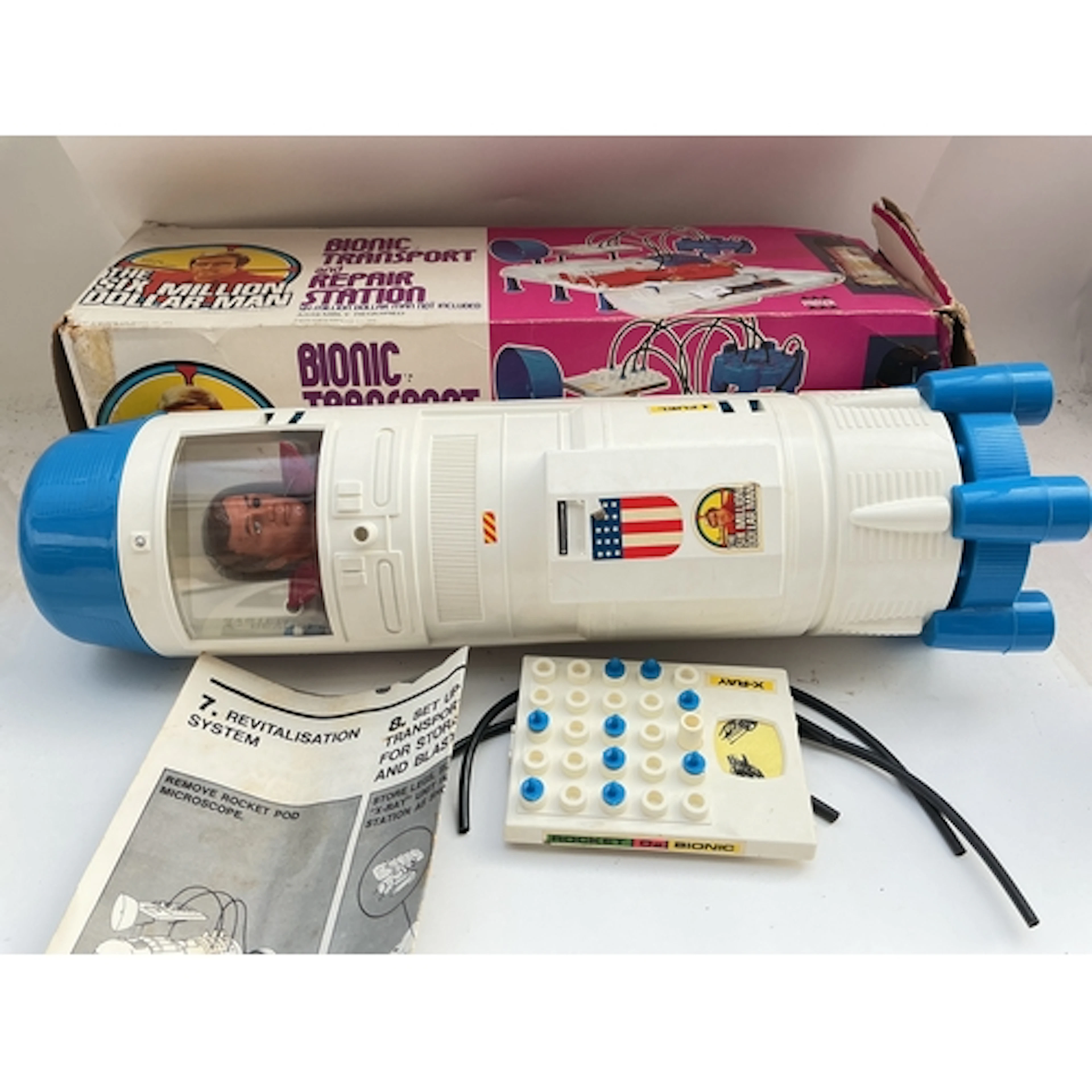 A Boxed Denys Fisher Six Million Dollar Man Bionic Transport...