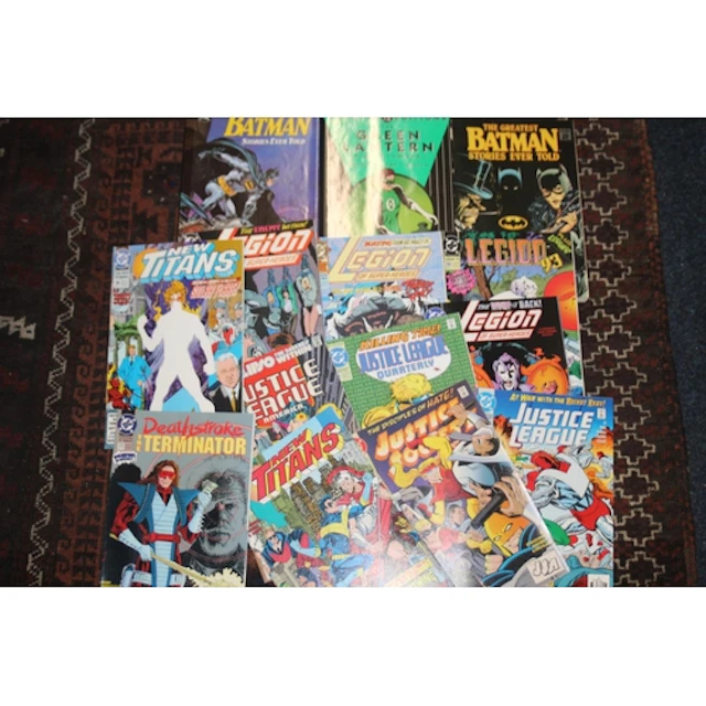 DC comics to include Batman, Green Lantern, Green Lantern Ar...