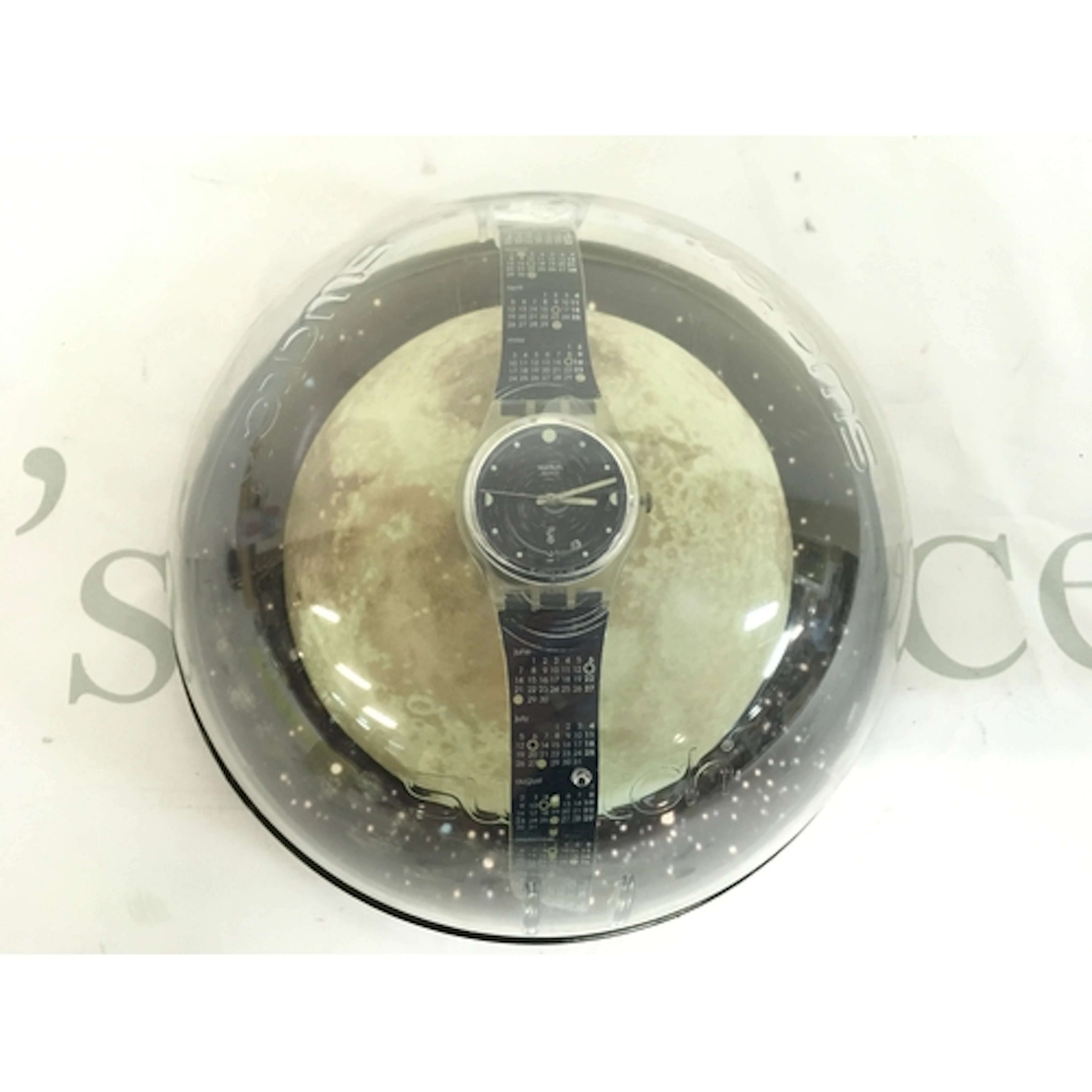 1999 Swatch Artists Series "It's Coming" (GN712) watchfeatur...