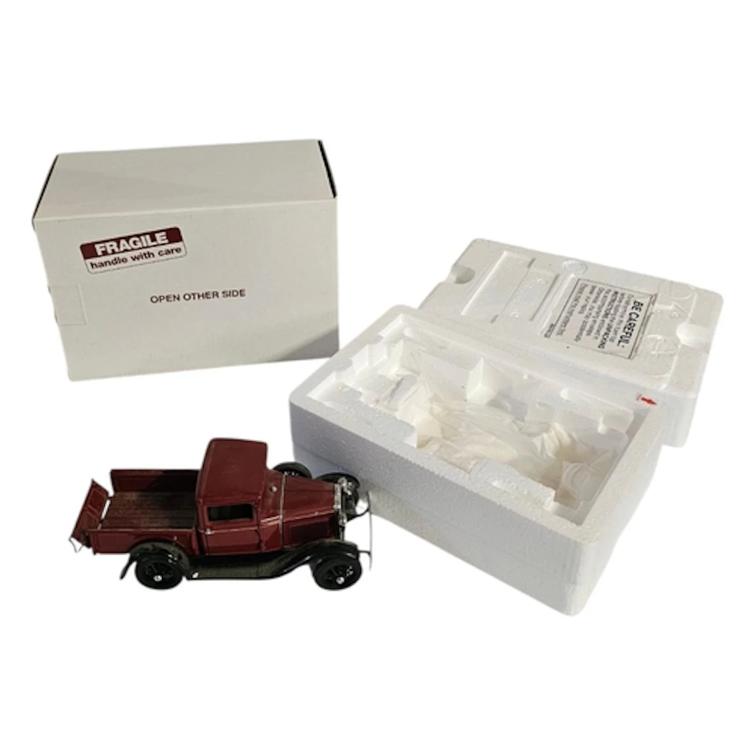 DANBURY MINT, 1931, FORD MODEL A PICKUP Finished in maroon a...