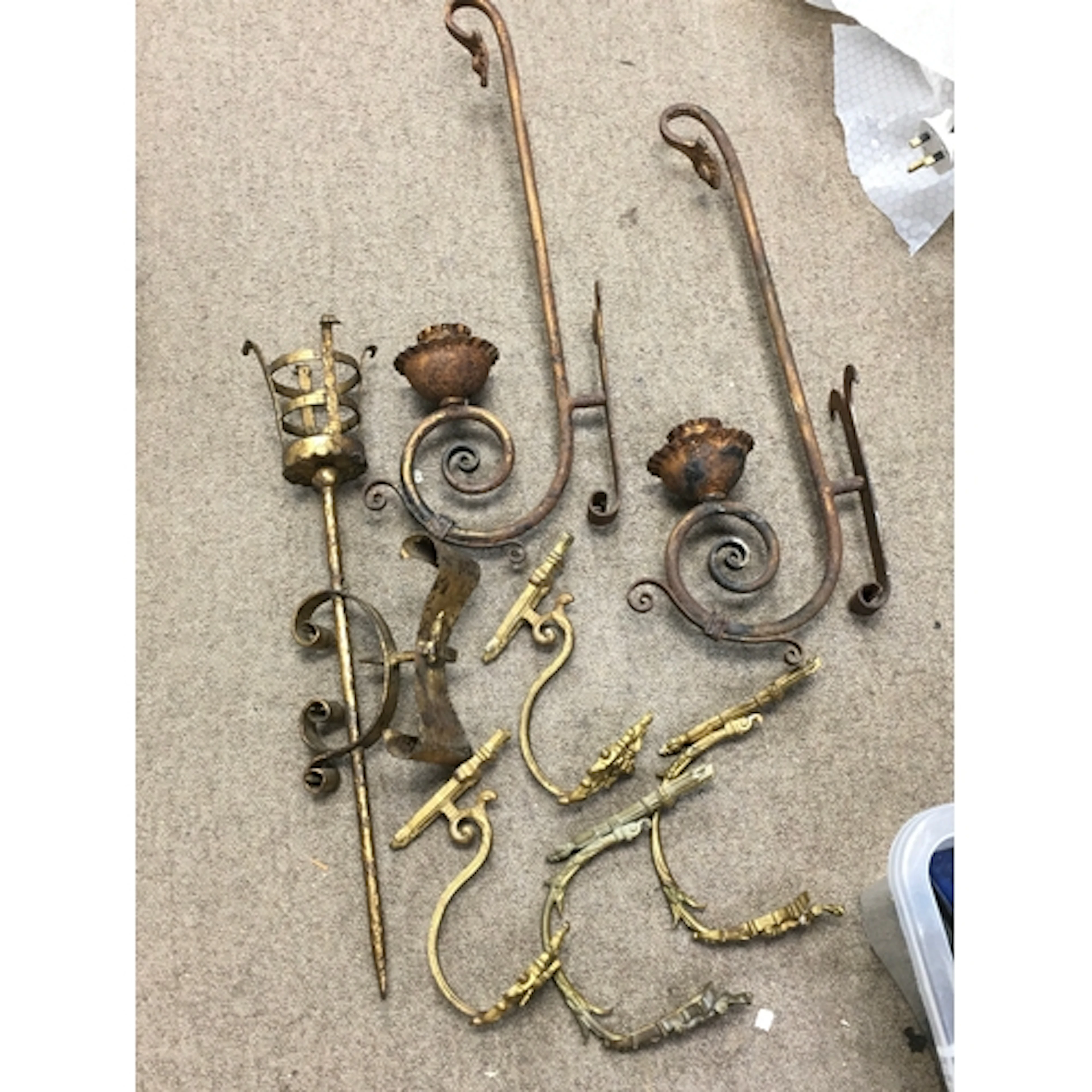 Continental wall sconces