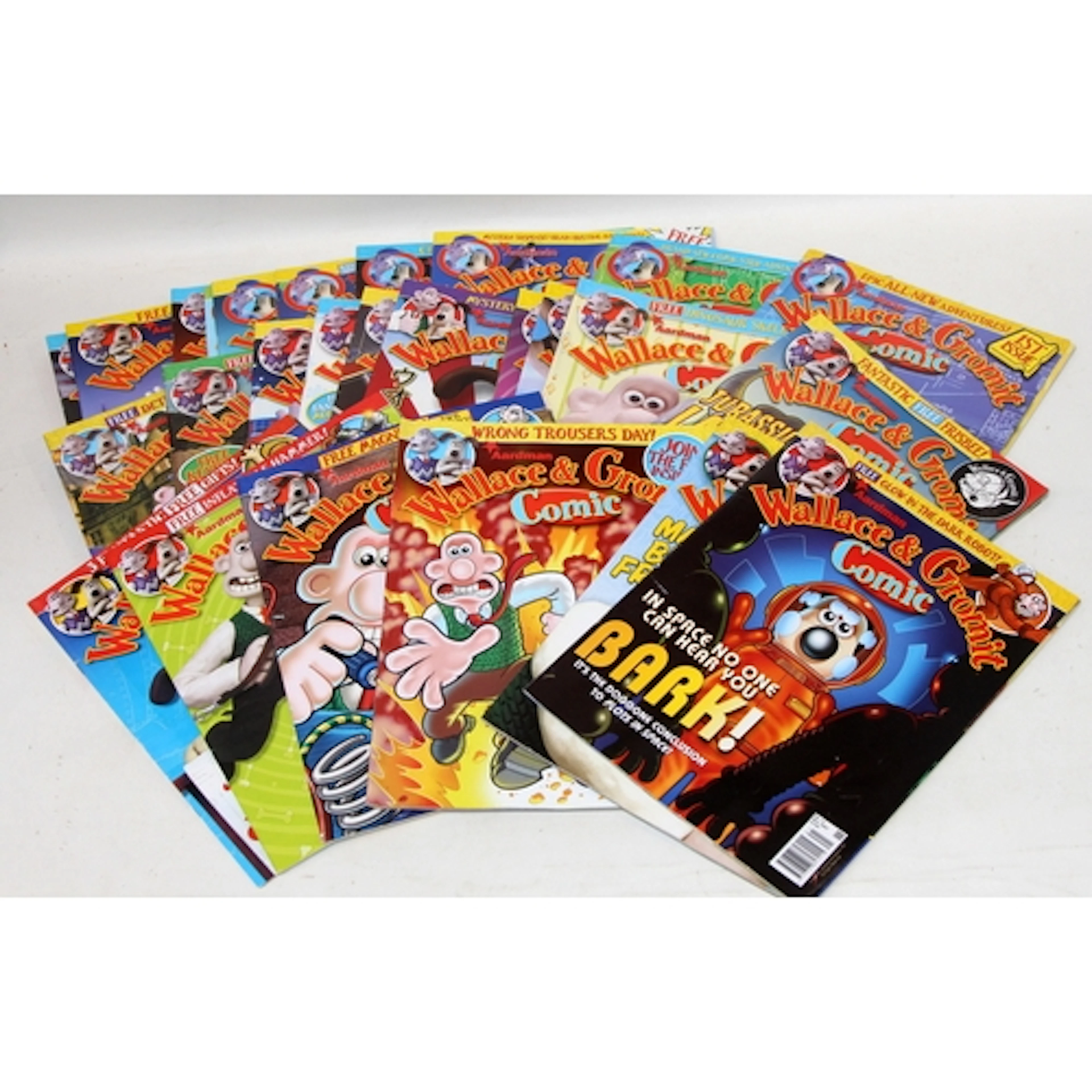 Wallace and Gromit collectables: Complete 26 issue rung of W...