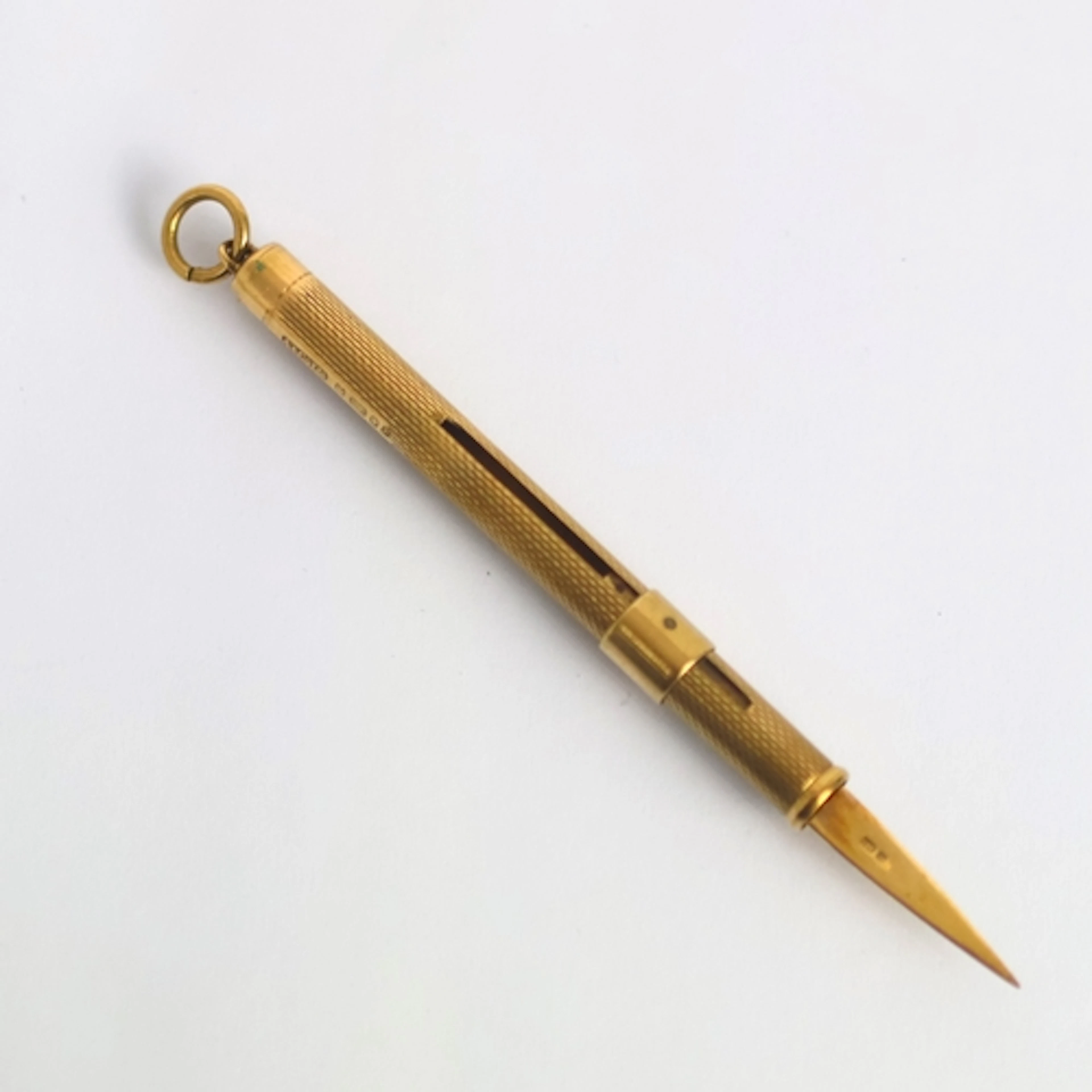 An early/mid 20th century 9ct gold toothpick, by Asprey and ...