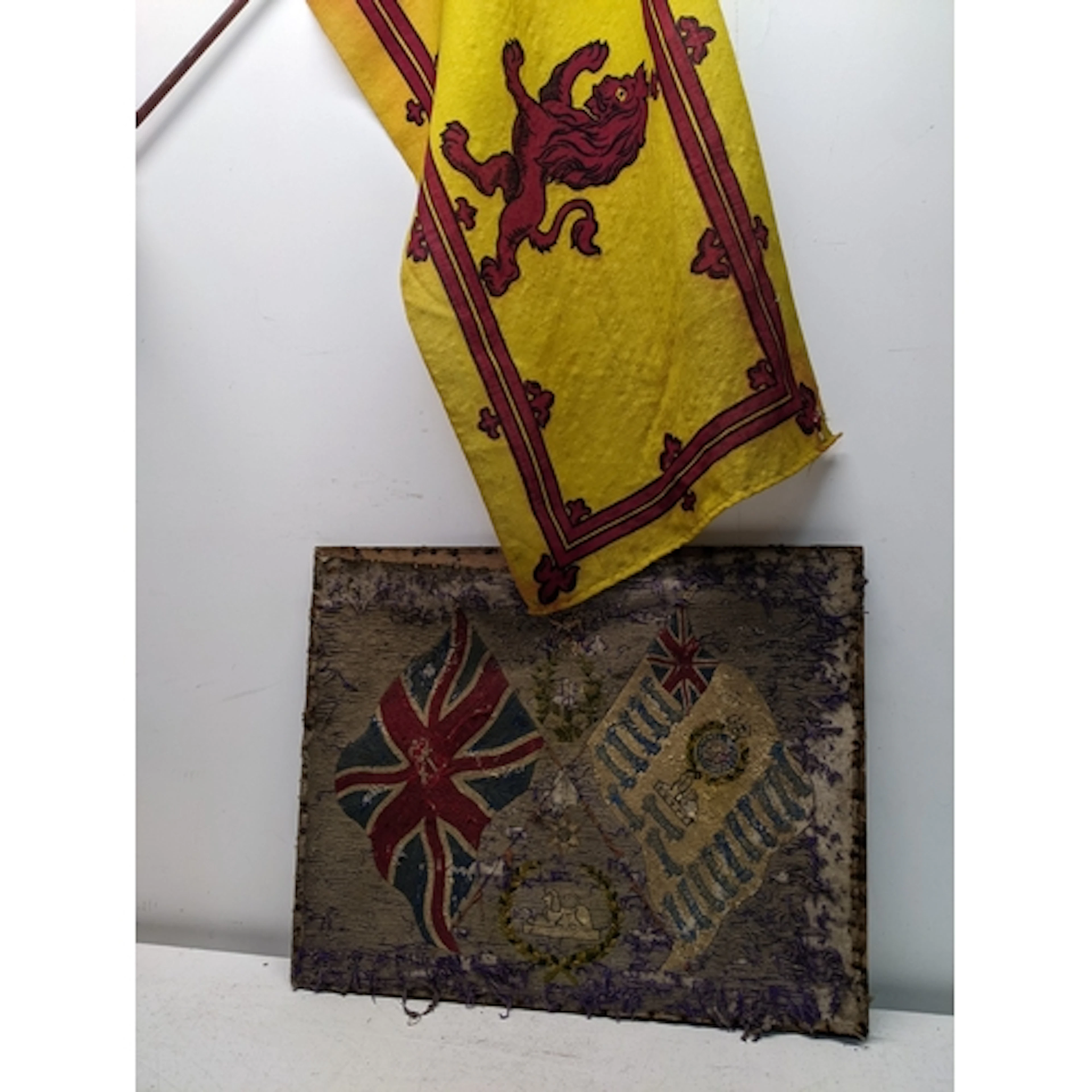 A military embroidery for the 40th (2nd Somersetshire) regim...