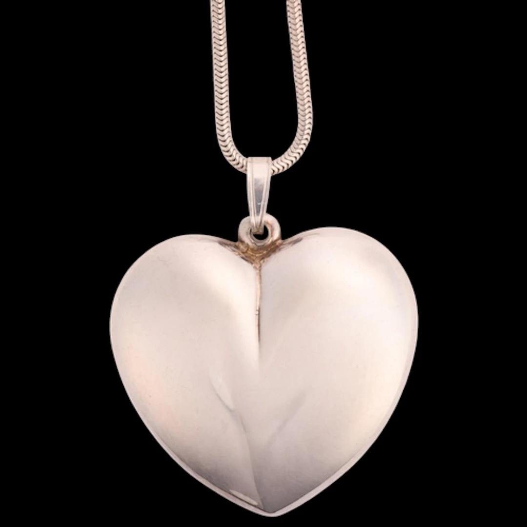 GIFA - a large Danish modernist sterling silver double-sided...