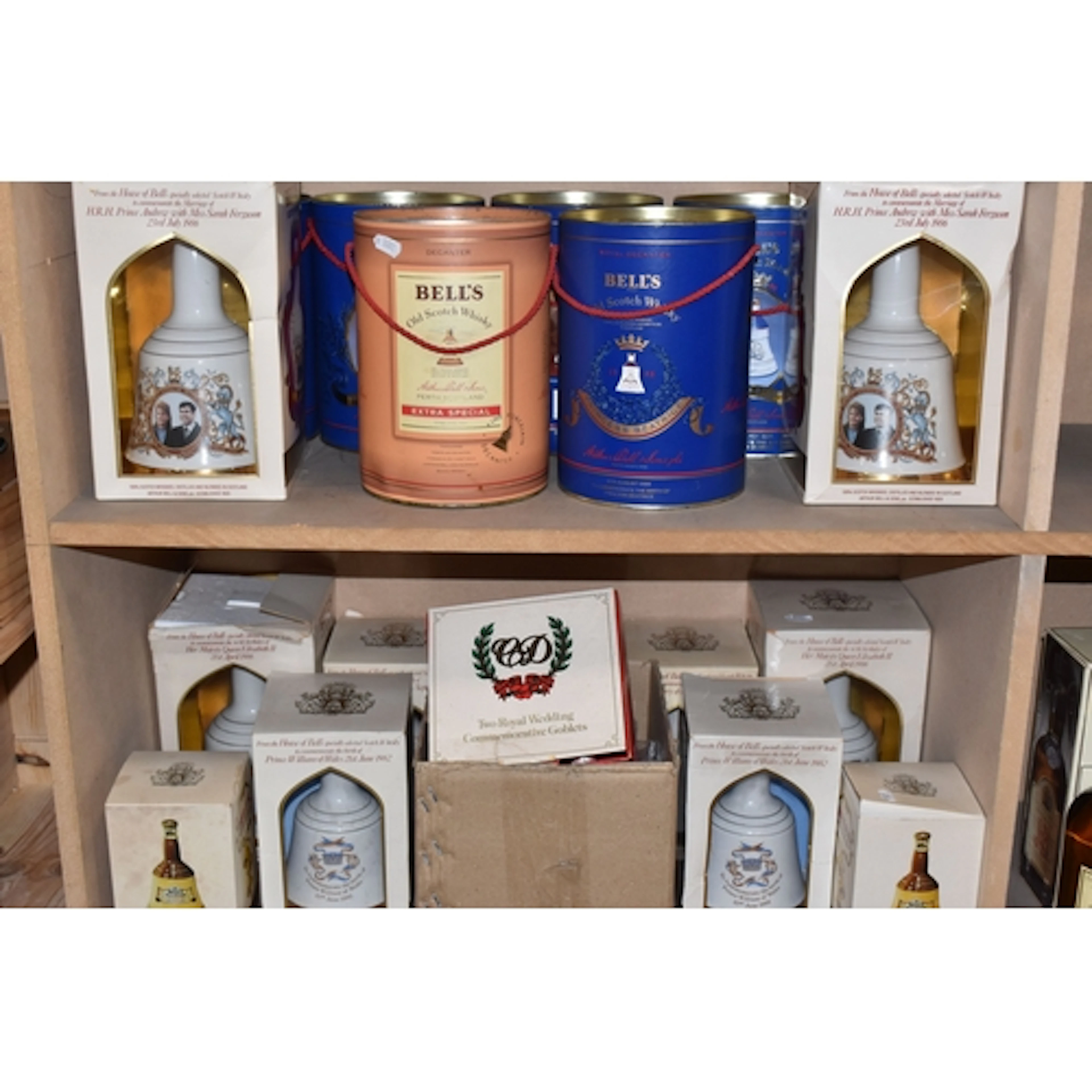 BELL'S WHISKY DECANTERS & COMMEMORATIVE ITEMS, comprising 3 ...