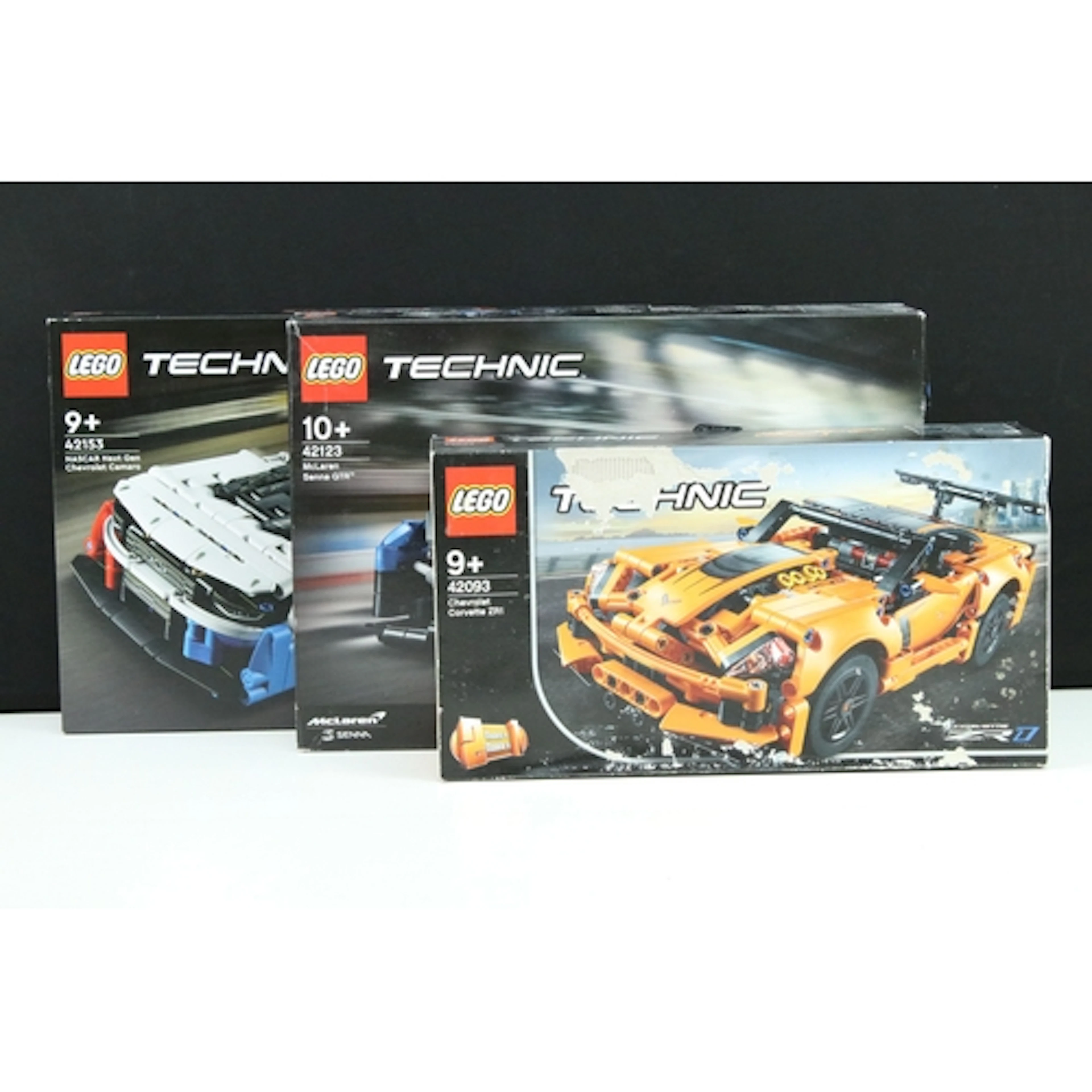 Lego - Three boxed Lego Technic sets to include 42123 Mclare...
