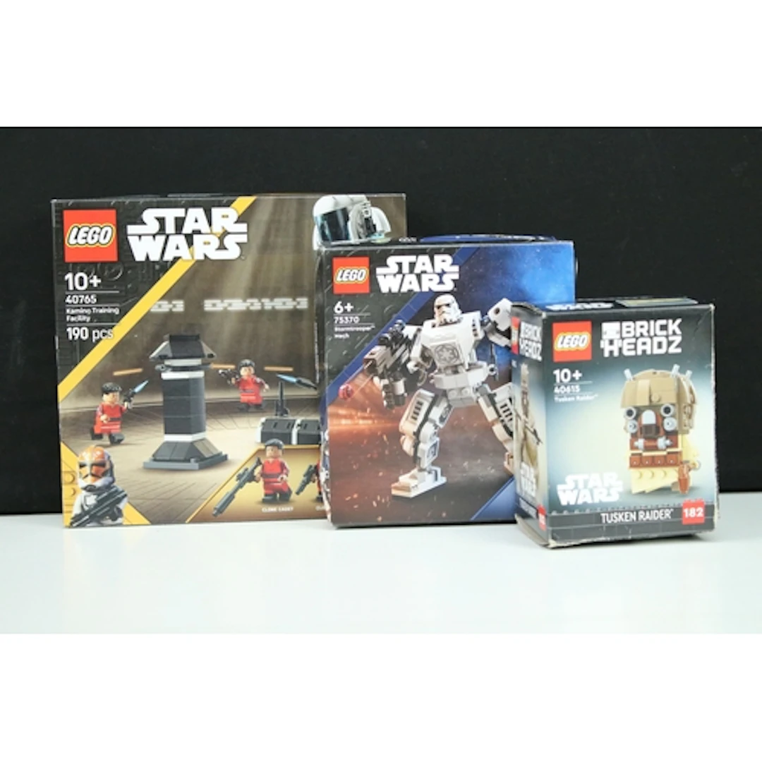 Lego Star Wars - Three boxed & sealed sets to include 40765 ...