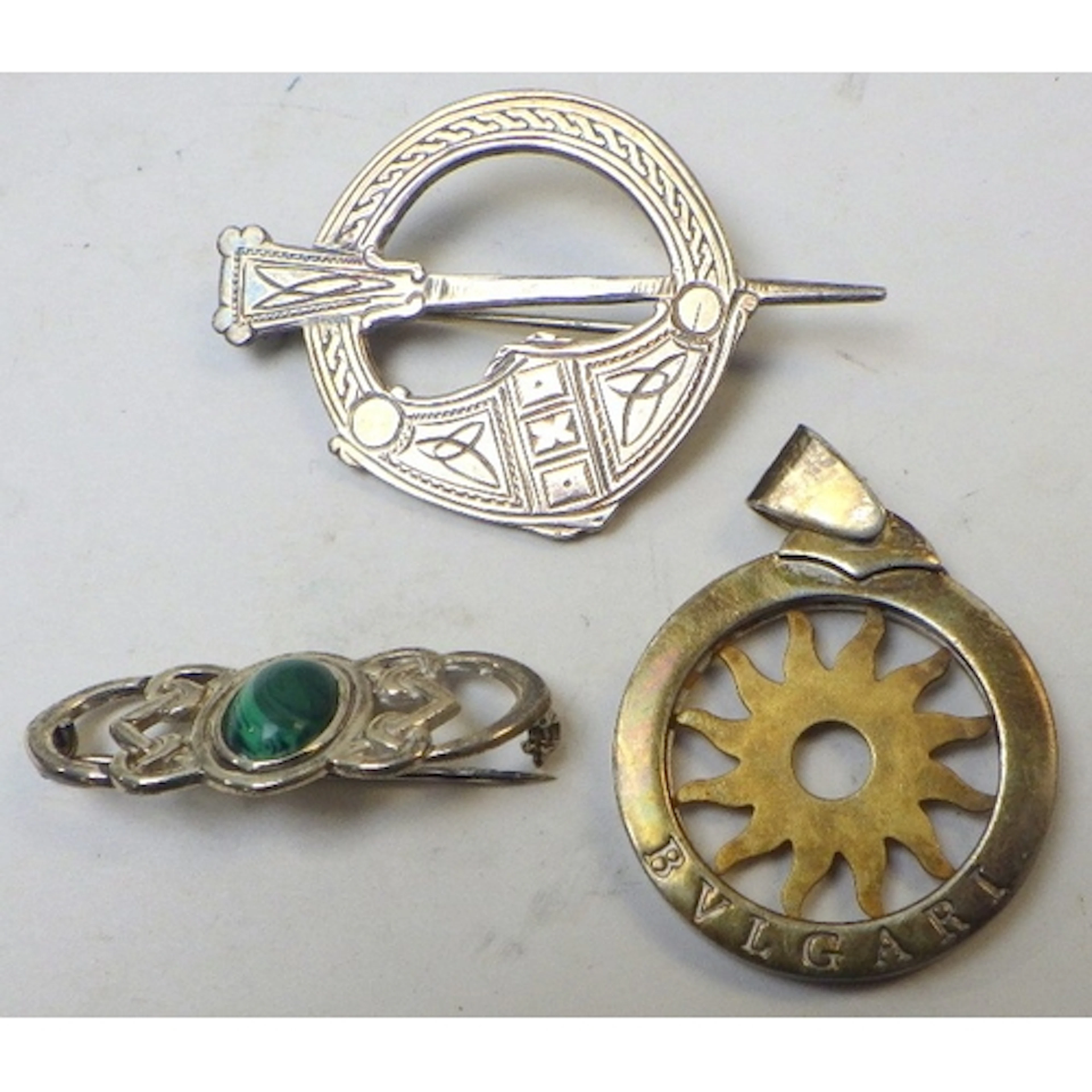 An Irish silver plaid brooch Patrick Archer (Cork), Dublin 1...