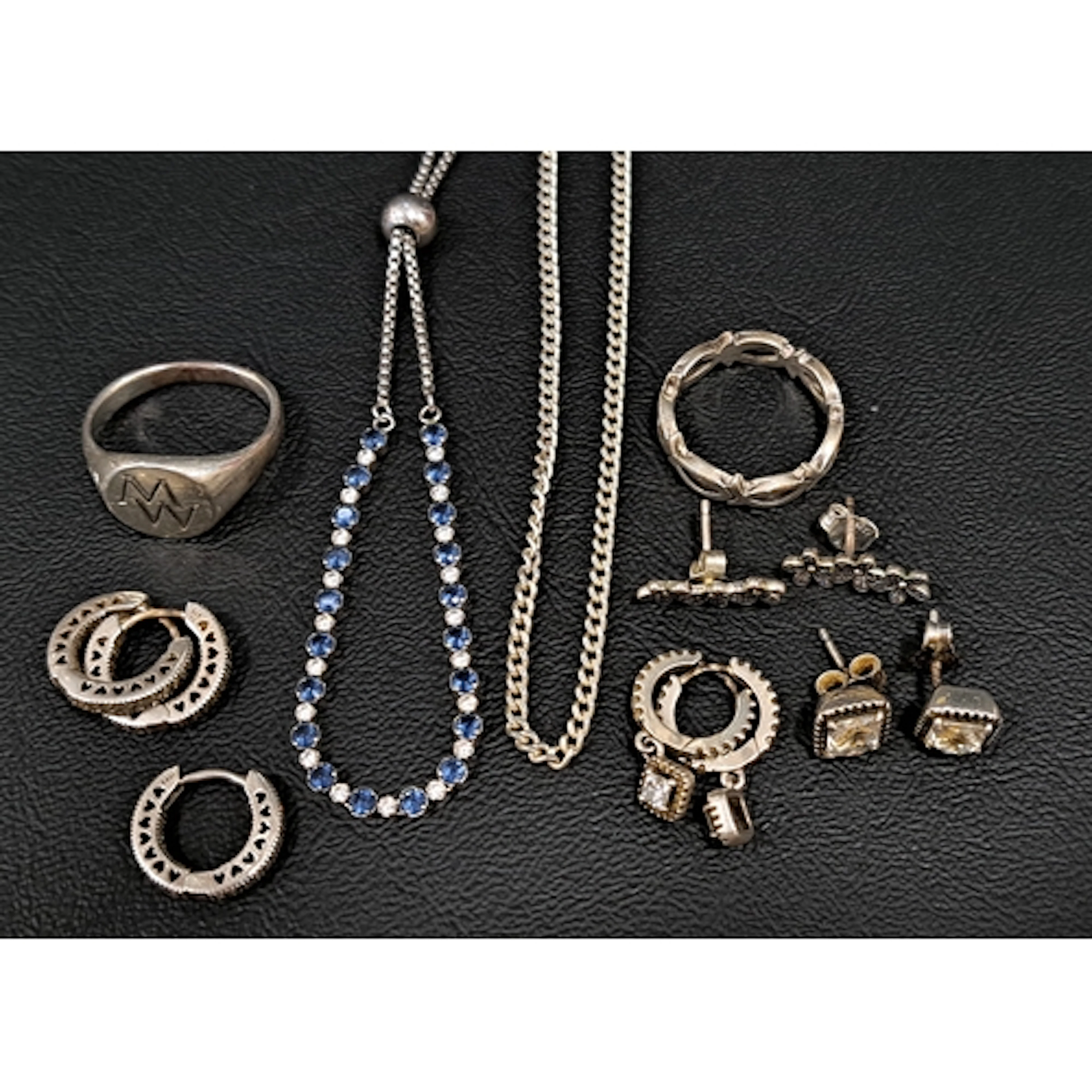 SELECTION OF PANDORA AND OTHER SILVER JEWELLERY comprising f...