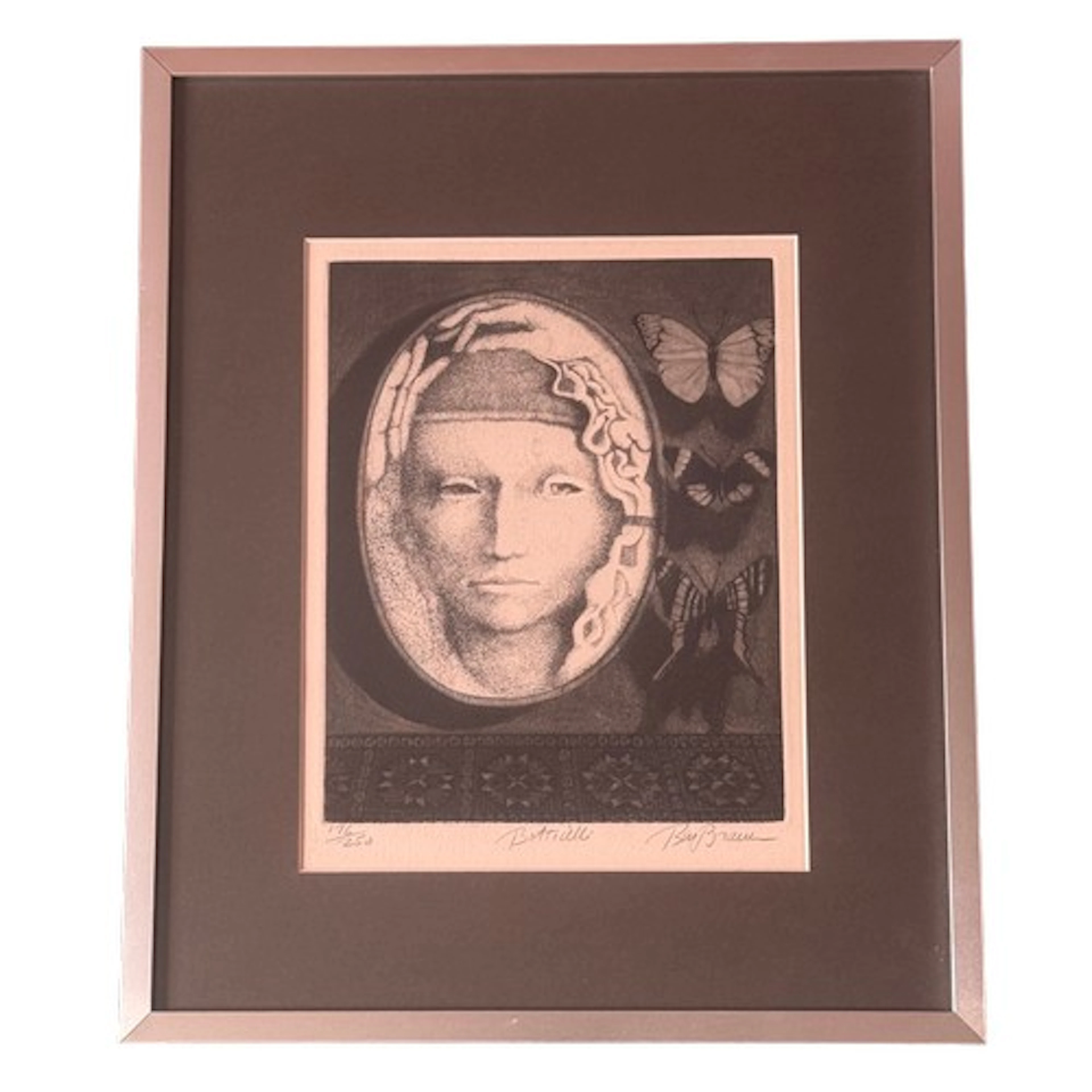 Etching and aquatint ‘Botticelli’ by Bill Brauer from the 19...