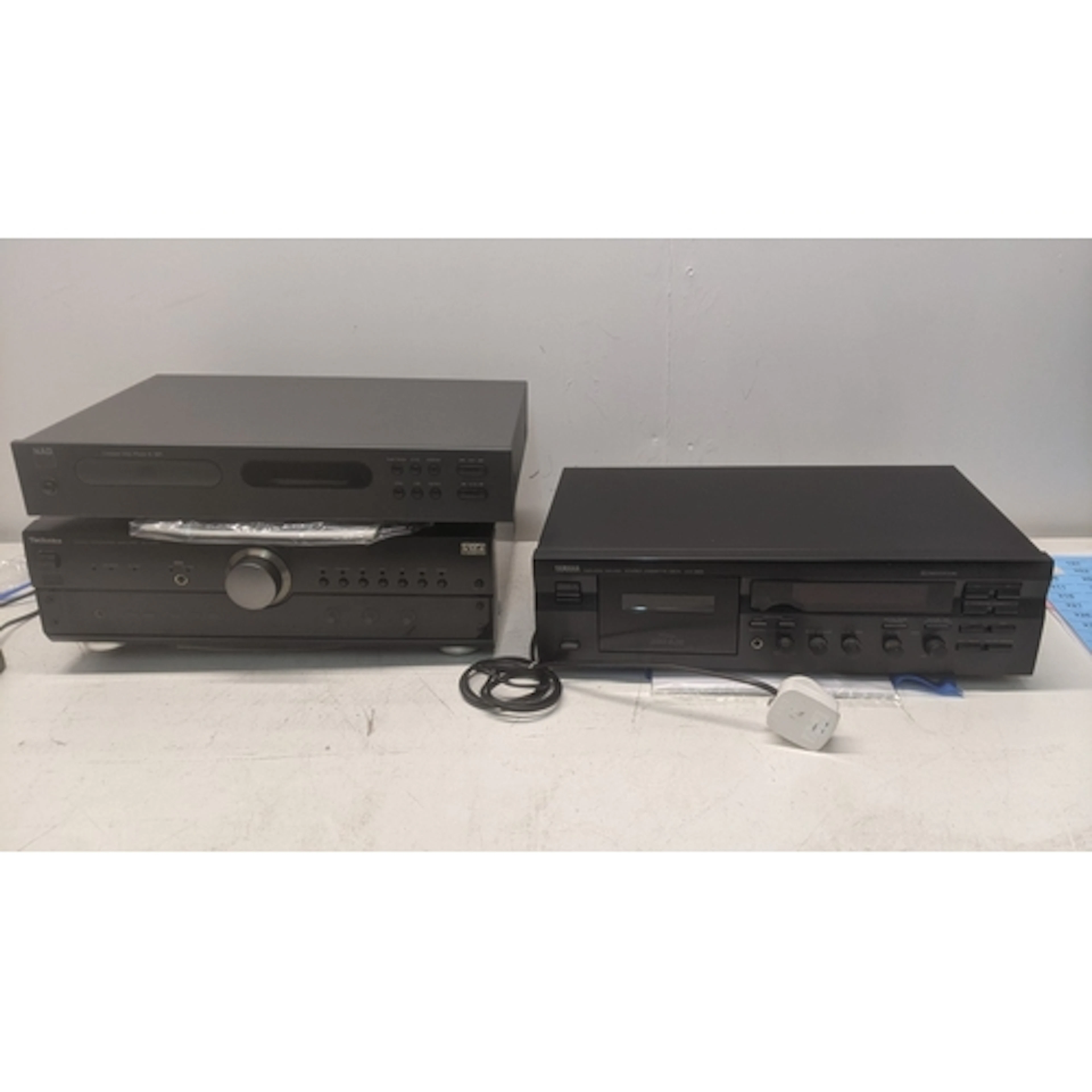 HiFi equipment to include a Technics SU-A707 amplifier, a Na...
