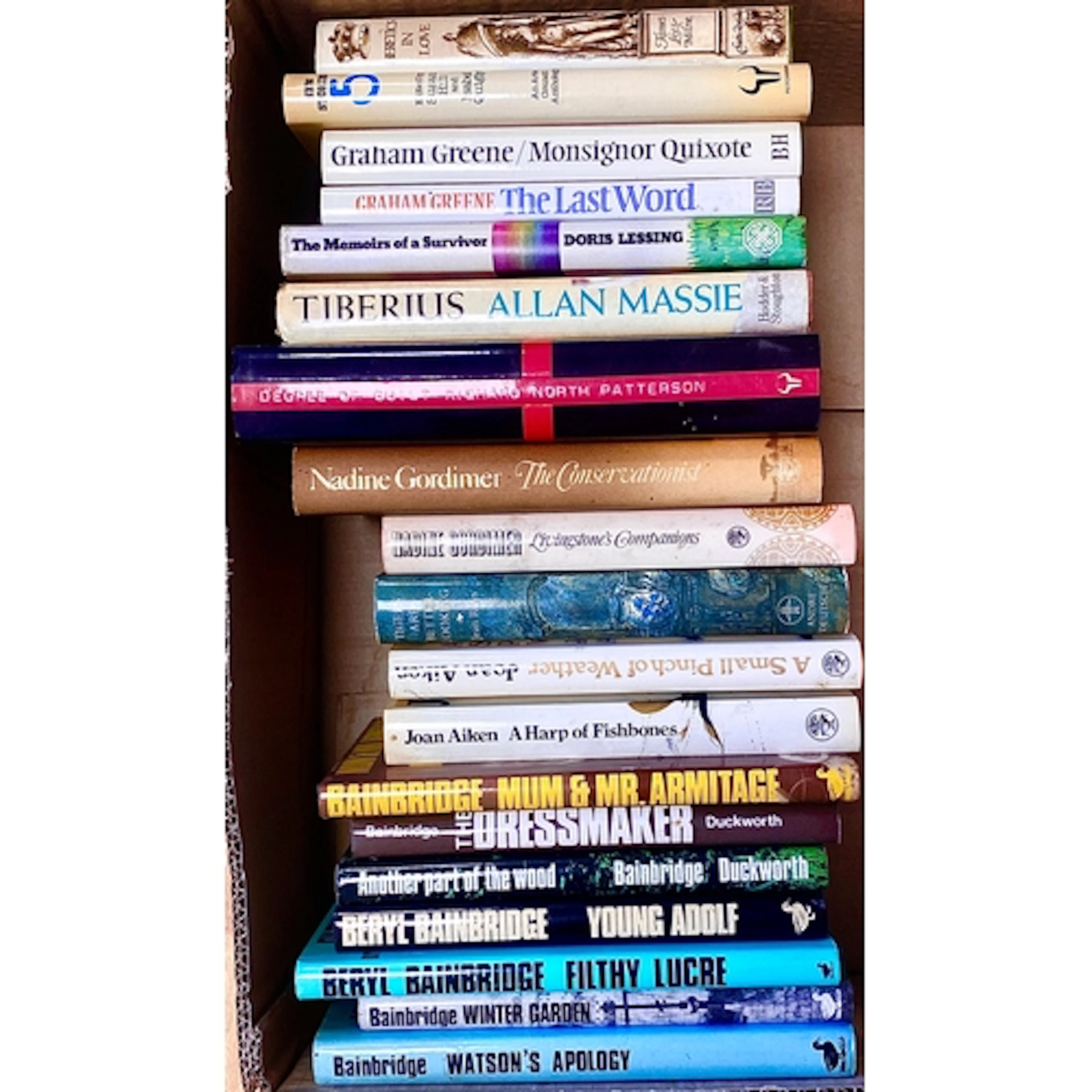 BOOKS, PROSE FICTION. Most are 1st eds. in wrappers. To incl...