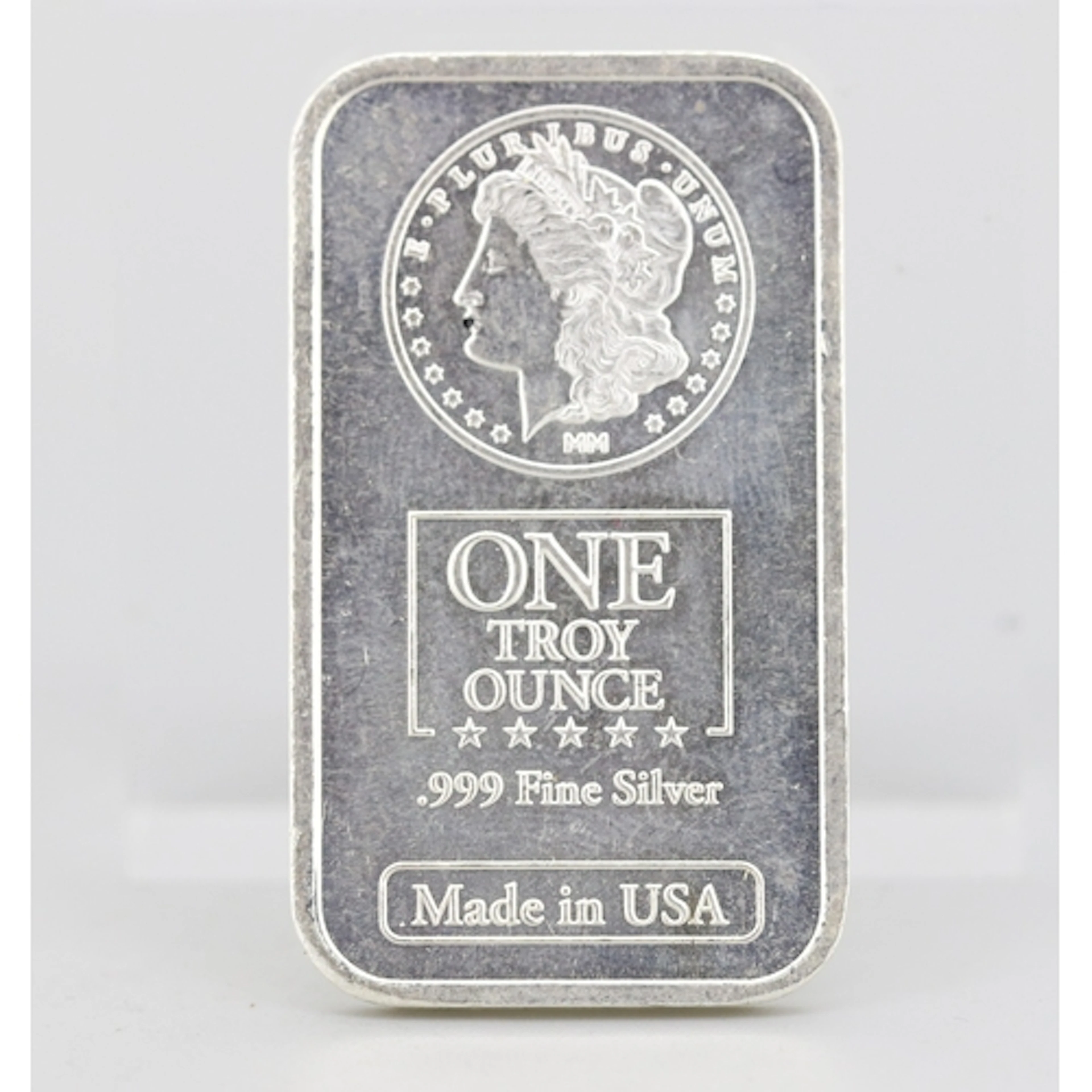 One Ounce Fine 999 Silver Bullion Bar Made in USA