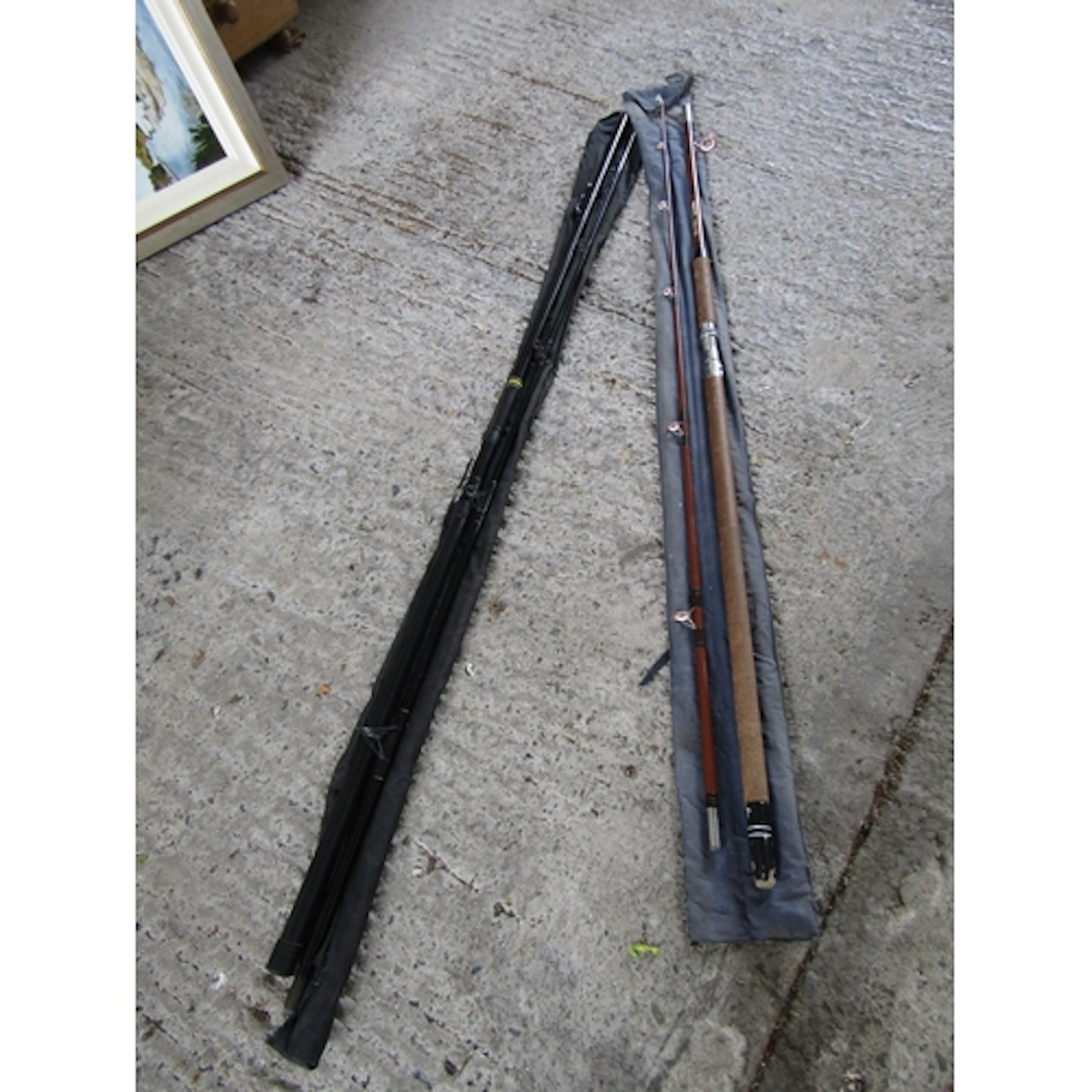 Two Fishing Rods Good Quality with Covers