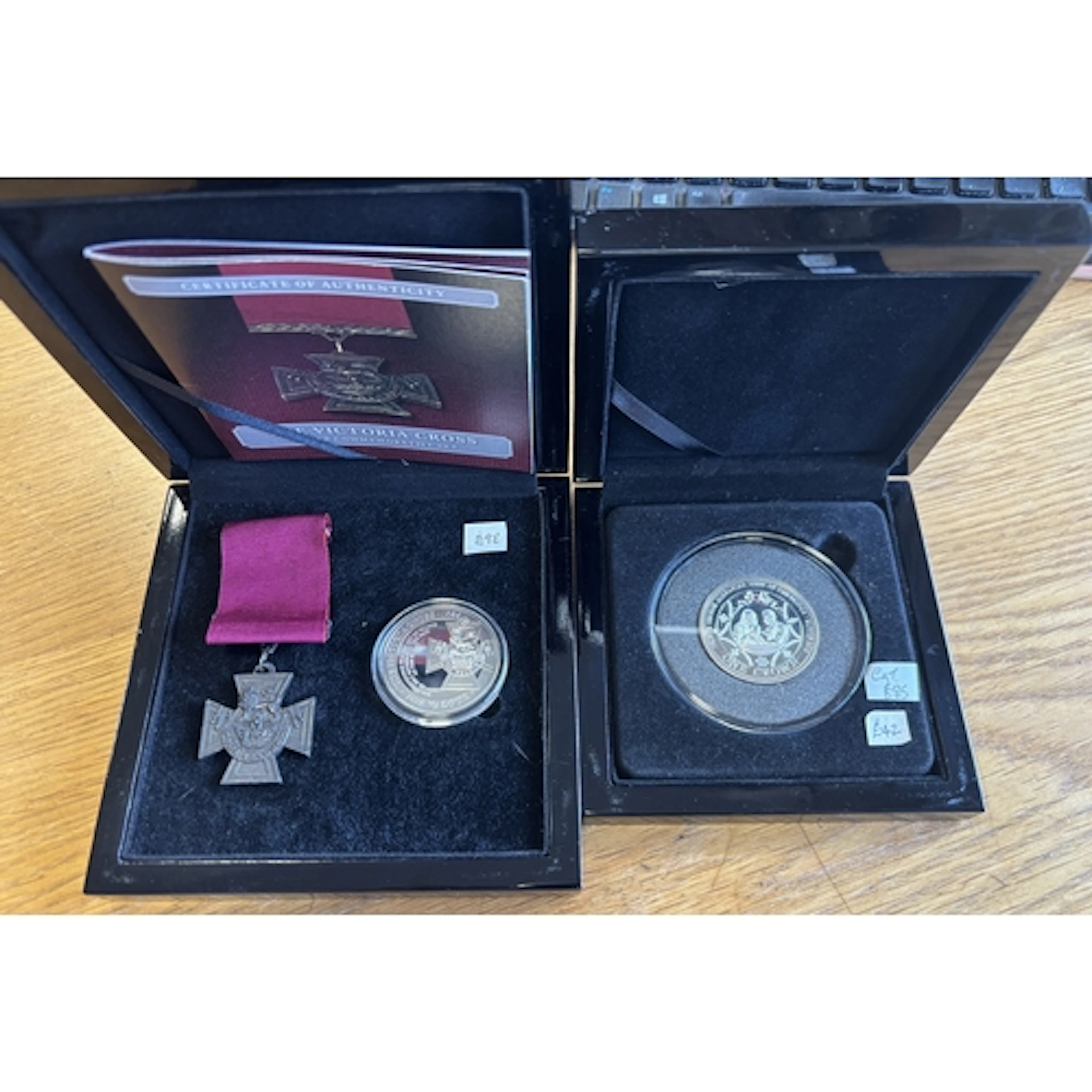 Collection of silver boxed proofs FDC, including Bermuda $1 ...