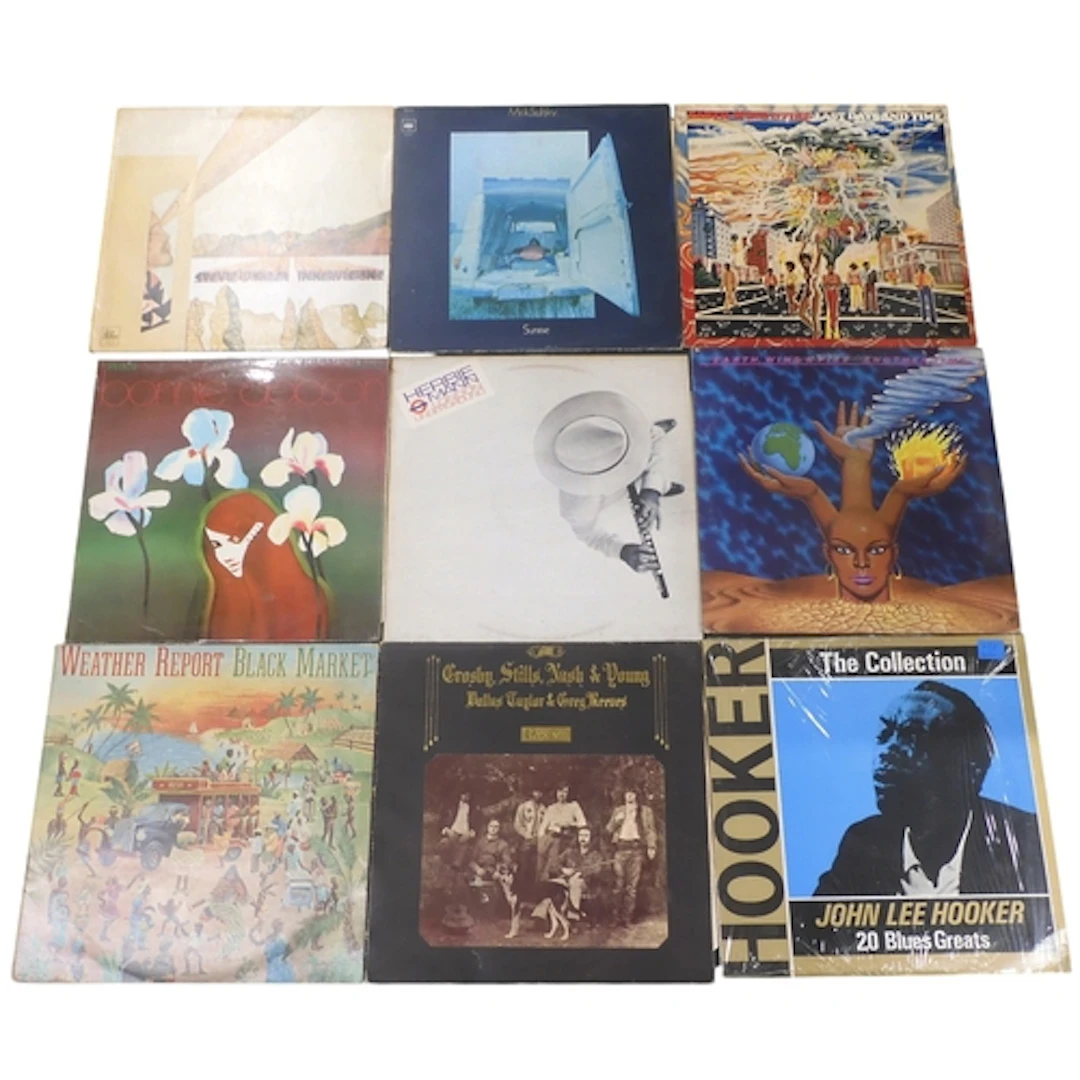FUNK/JAZZ/SOUL/BLUES/FOLK/MISC - A large mixed genre bo...