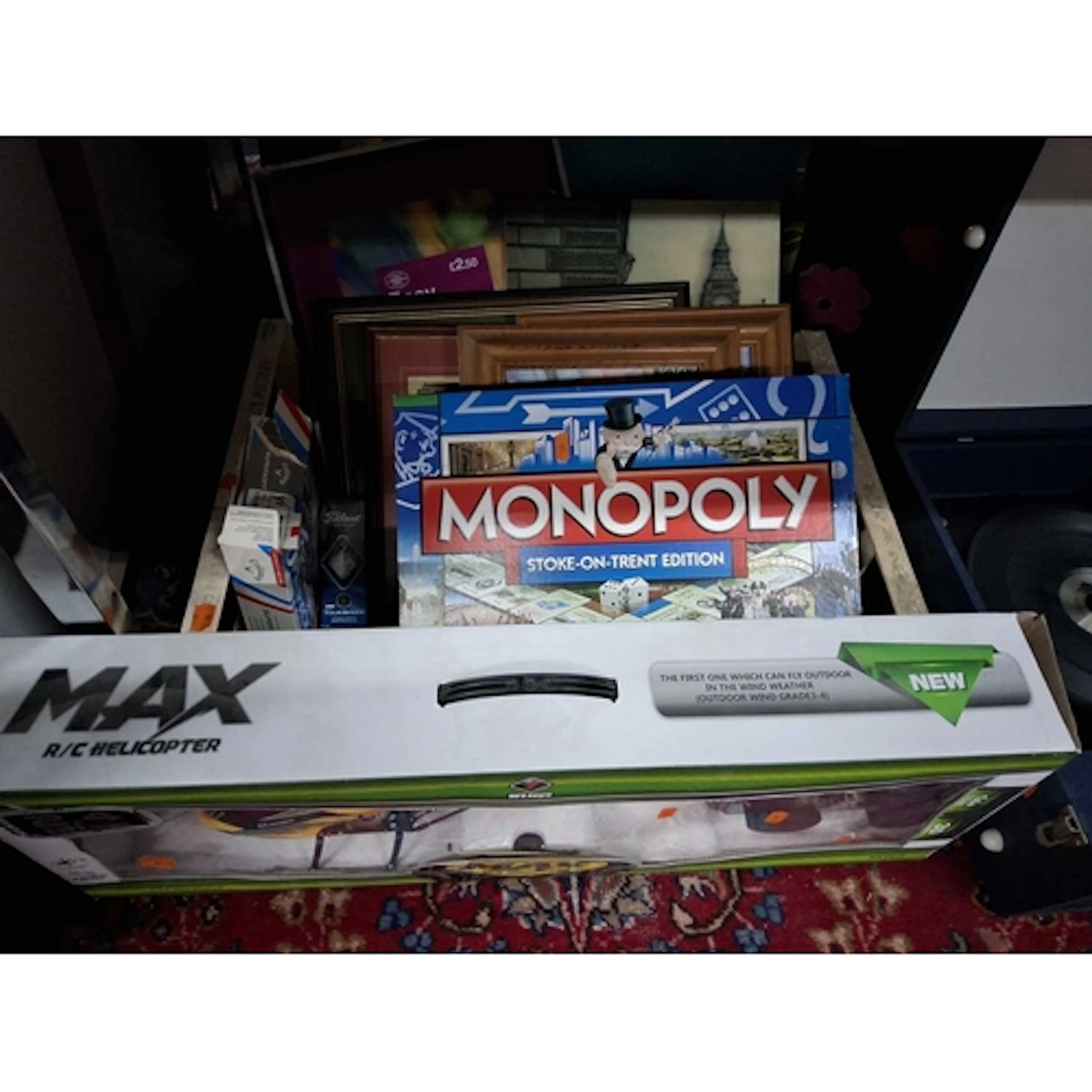 ONE BOX & LOOSE containing a collection of miscellaneous...