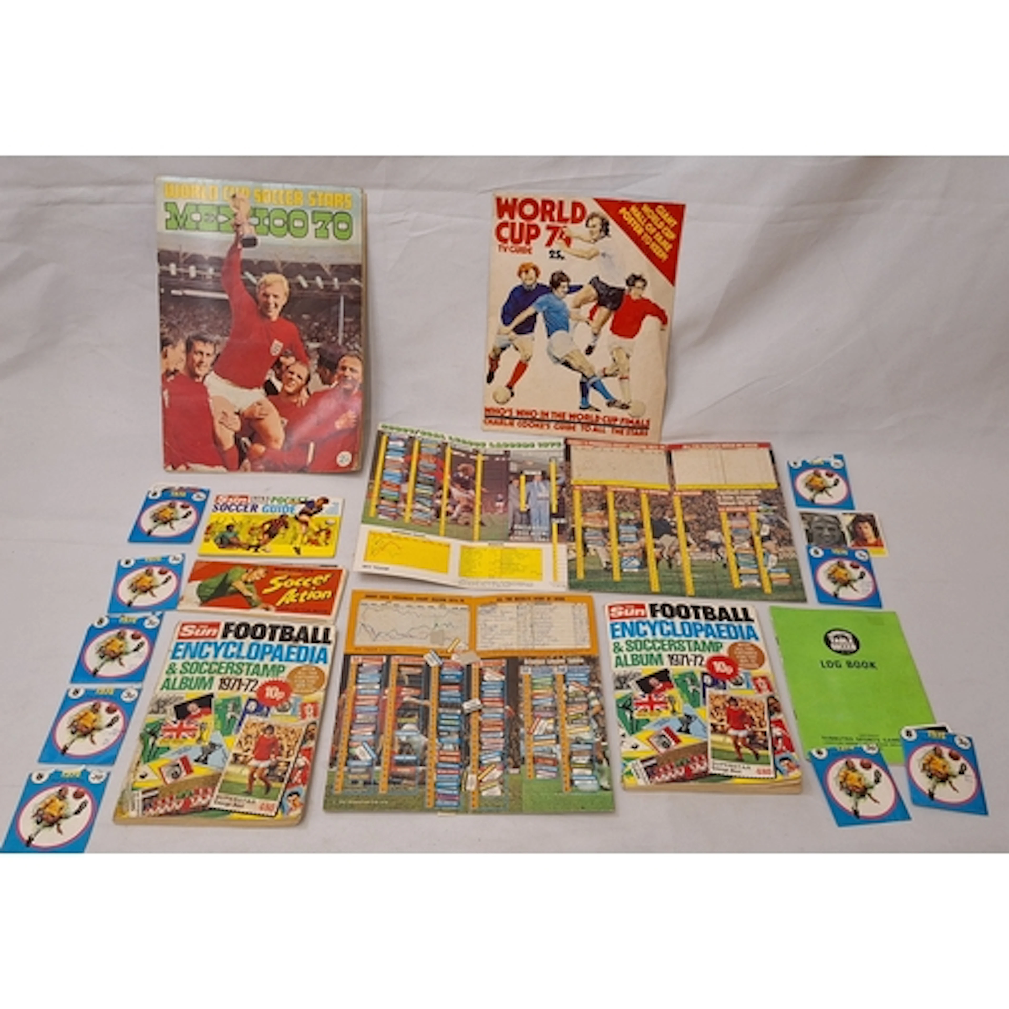 Vintage World Cup Magazines incl. 1974, Soccer Stars Mexico ...