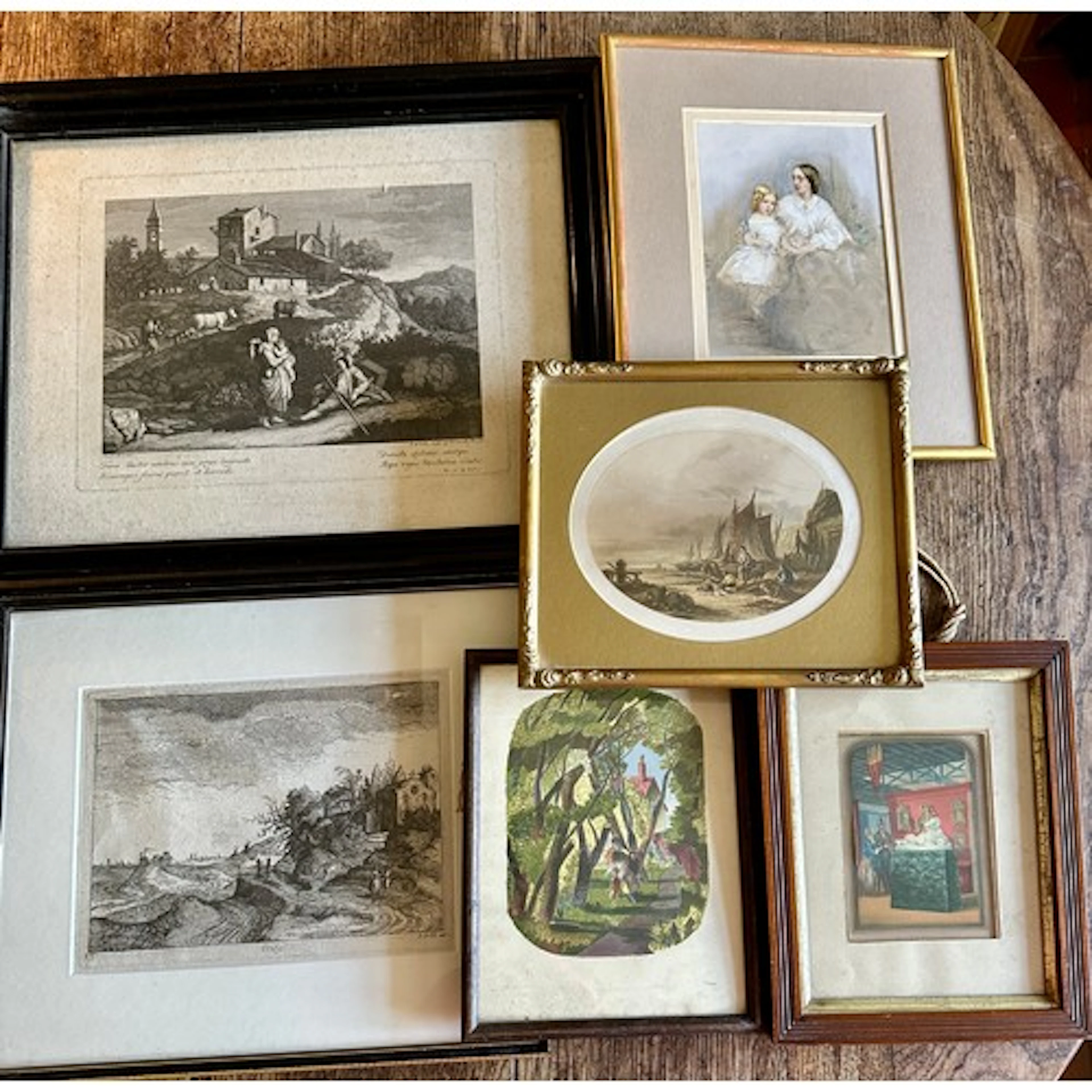Various prints to include: Barnett Freedman coloured Lithog...