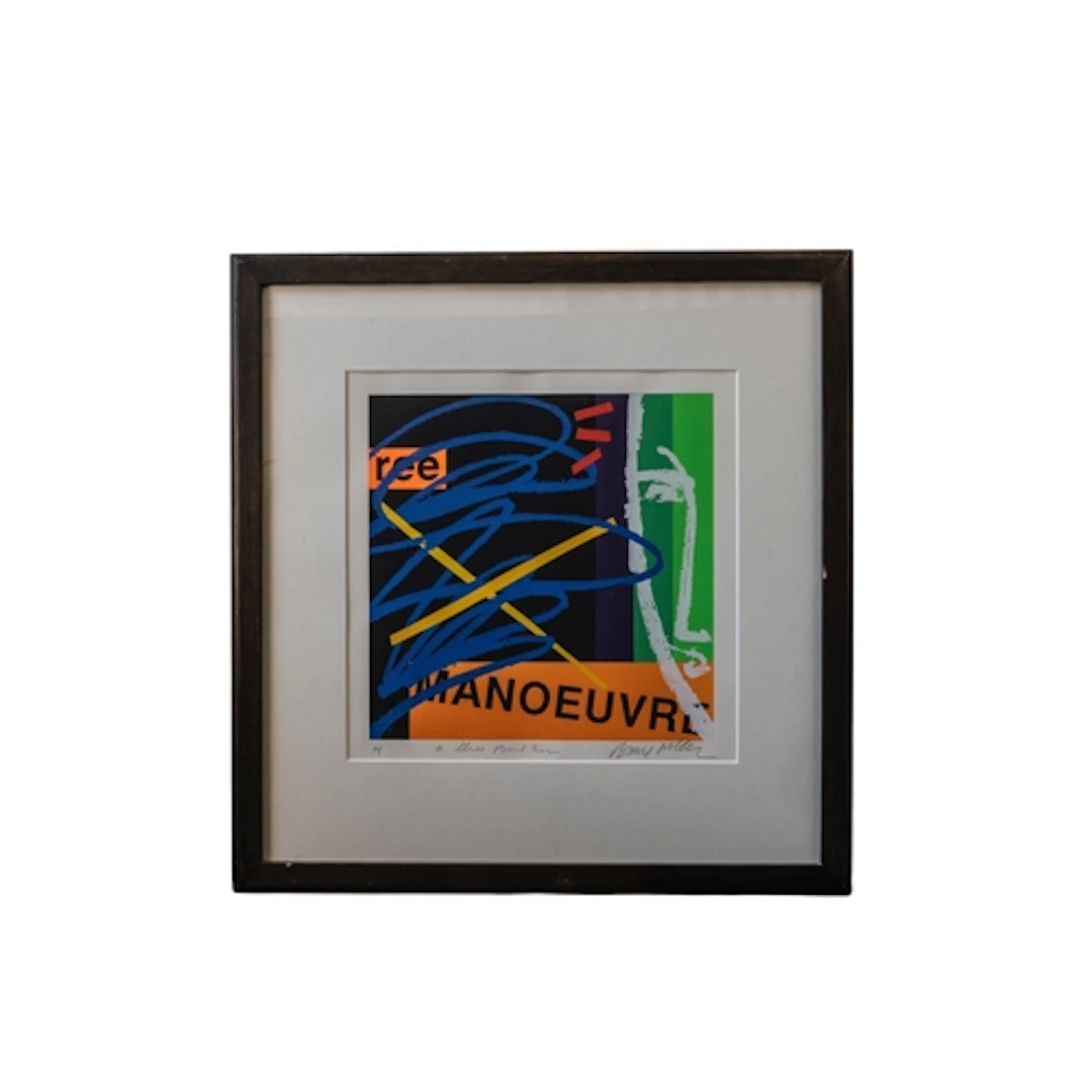 BRUCE McLEAN (Scottish, b.1944) 'A THREE POINT TURN' ARTIST'...