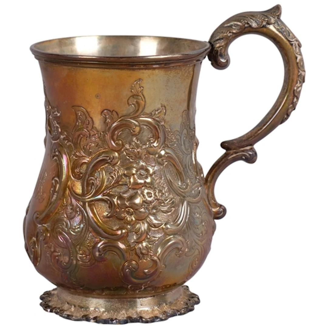 A Victorian Scottish silver mug, probably William Clarke Sha...