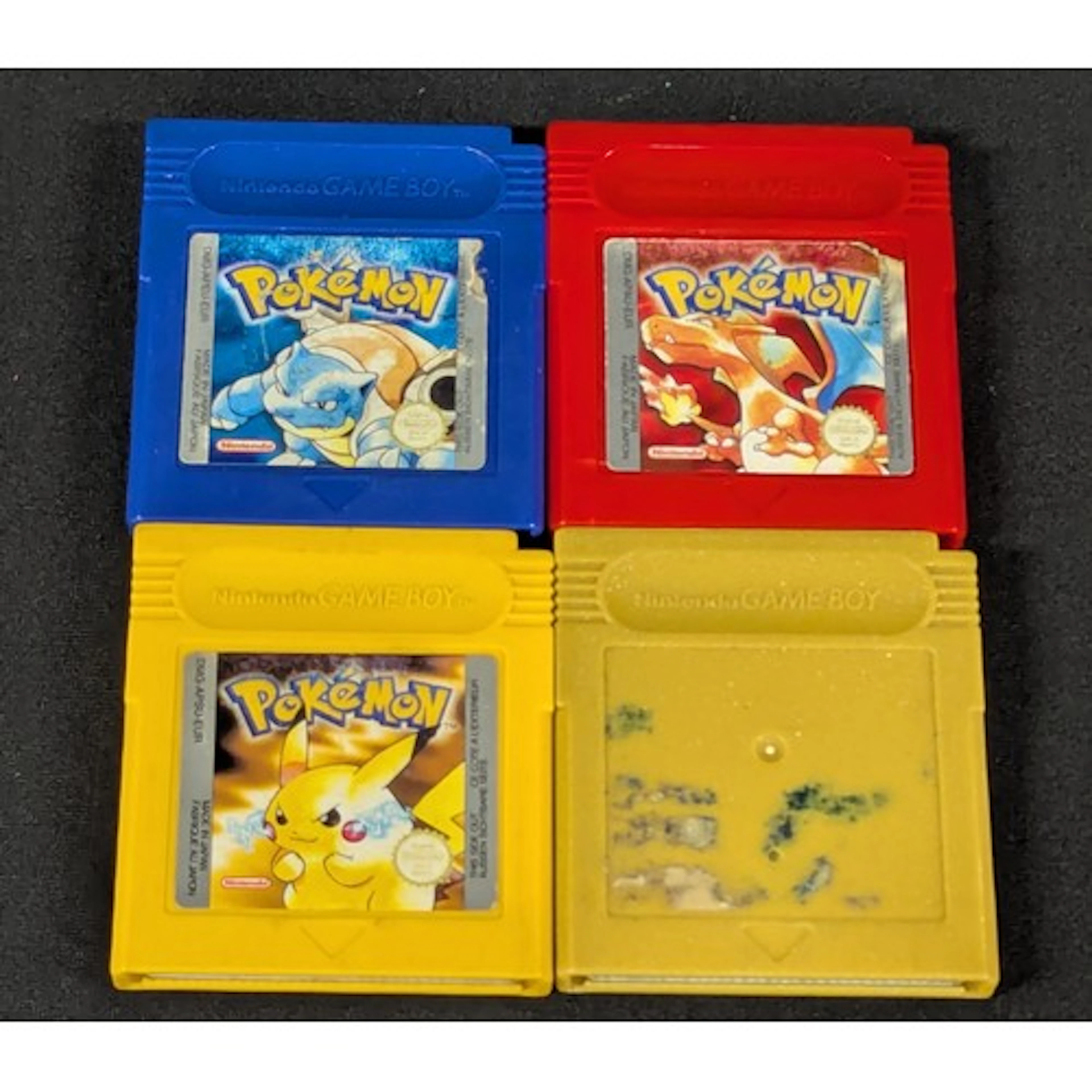 Gaming - Nintendo Game Boy Colour games, Pokémon Yellow, Pok...