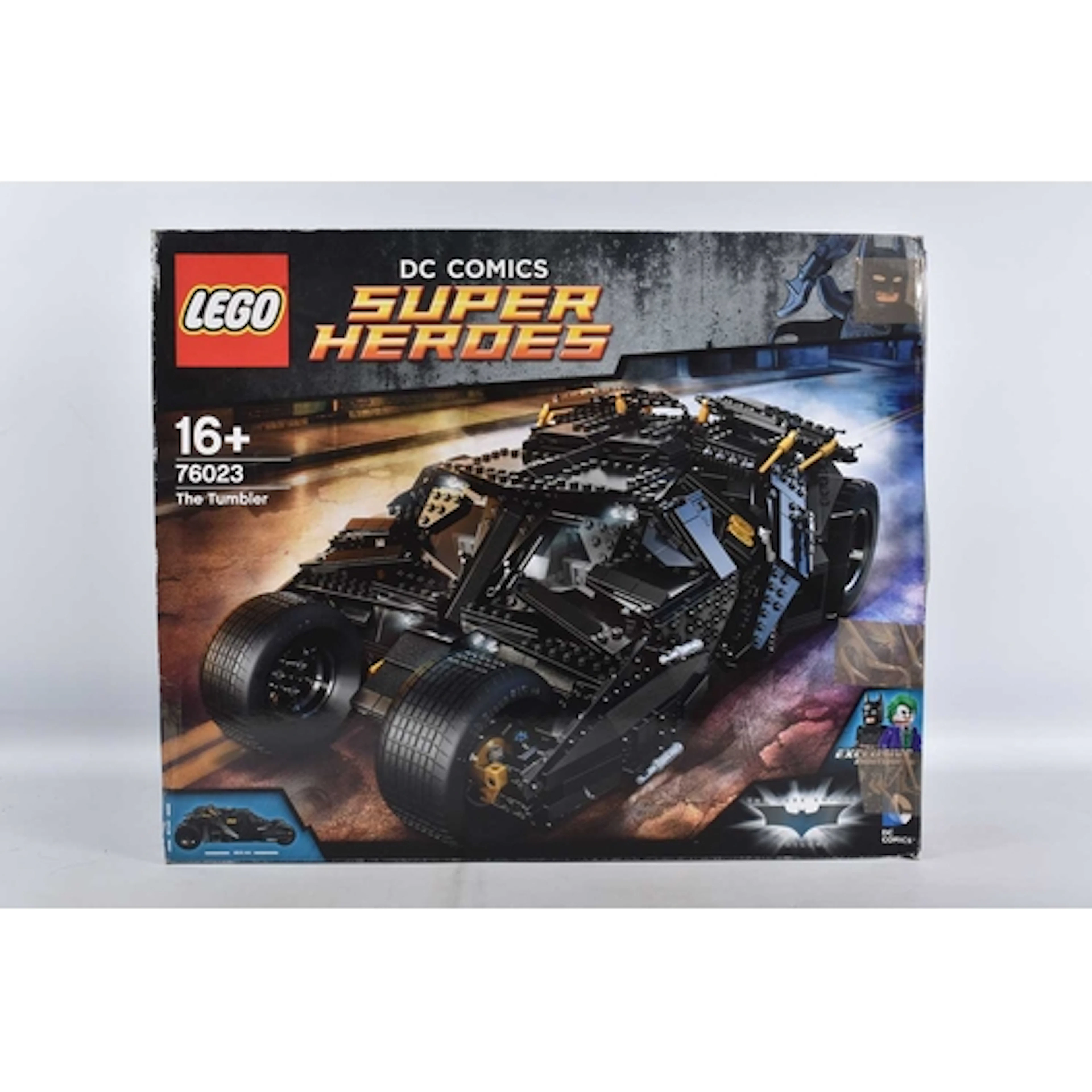A BOXED DC COMICS SUPER HEROES THE TUMBLER LEGO SET, set num...