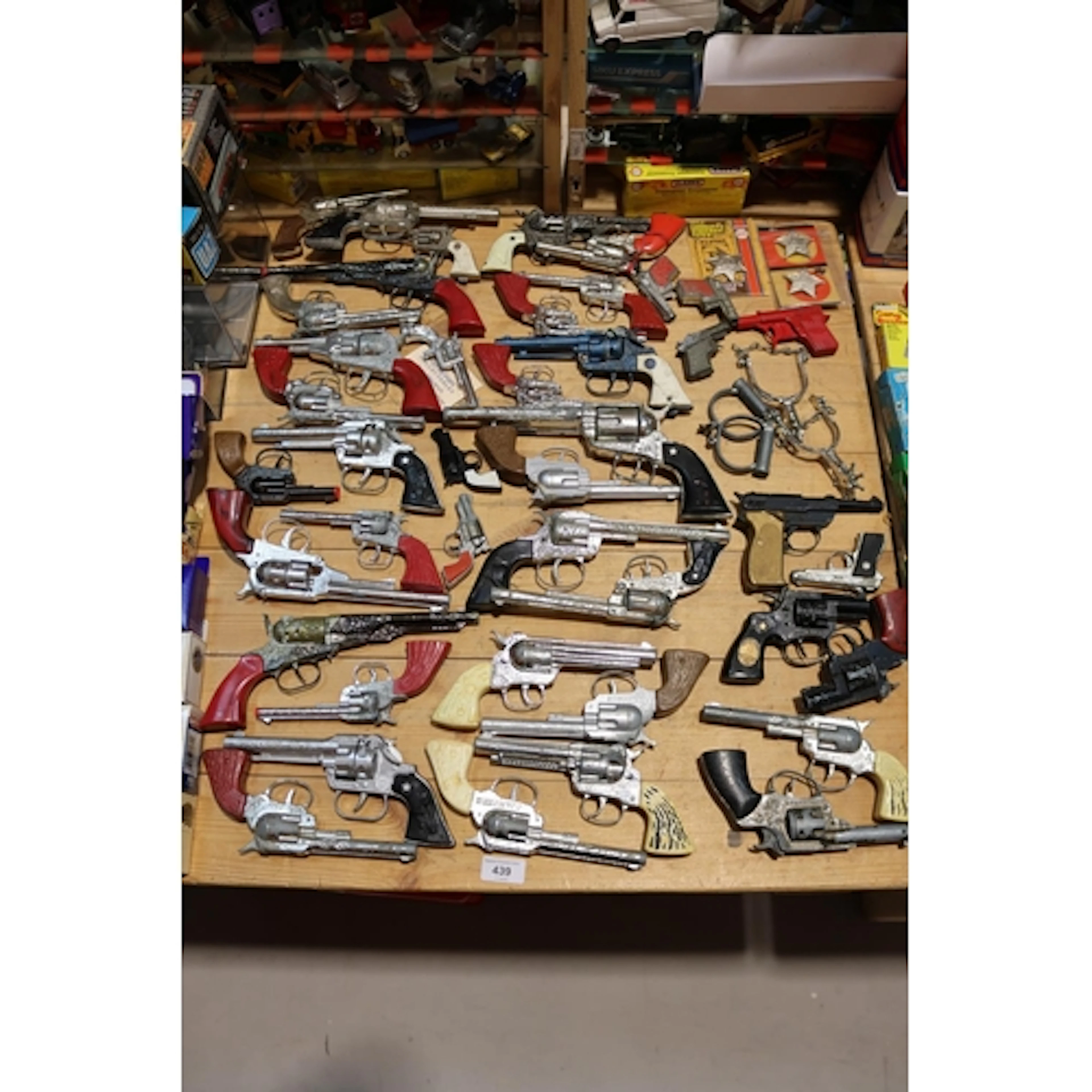 Vintage toys guns to include Lone Star Stampede, Buckeroo, D...