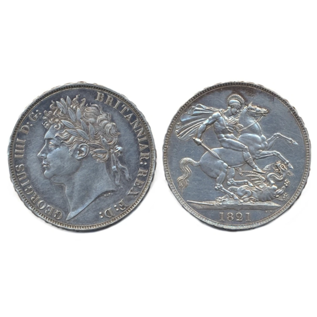 1821 SECUNDO crown extremely fine. (Y)