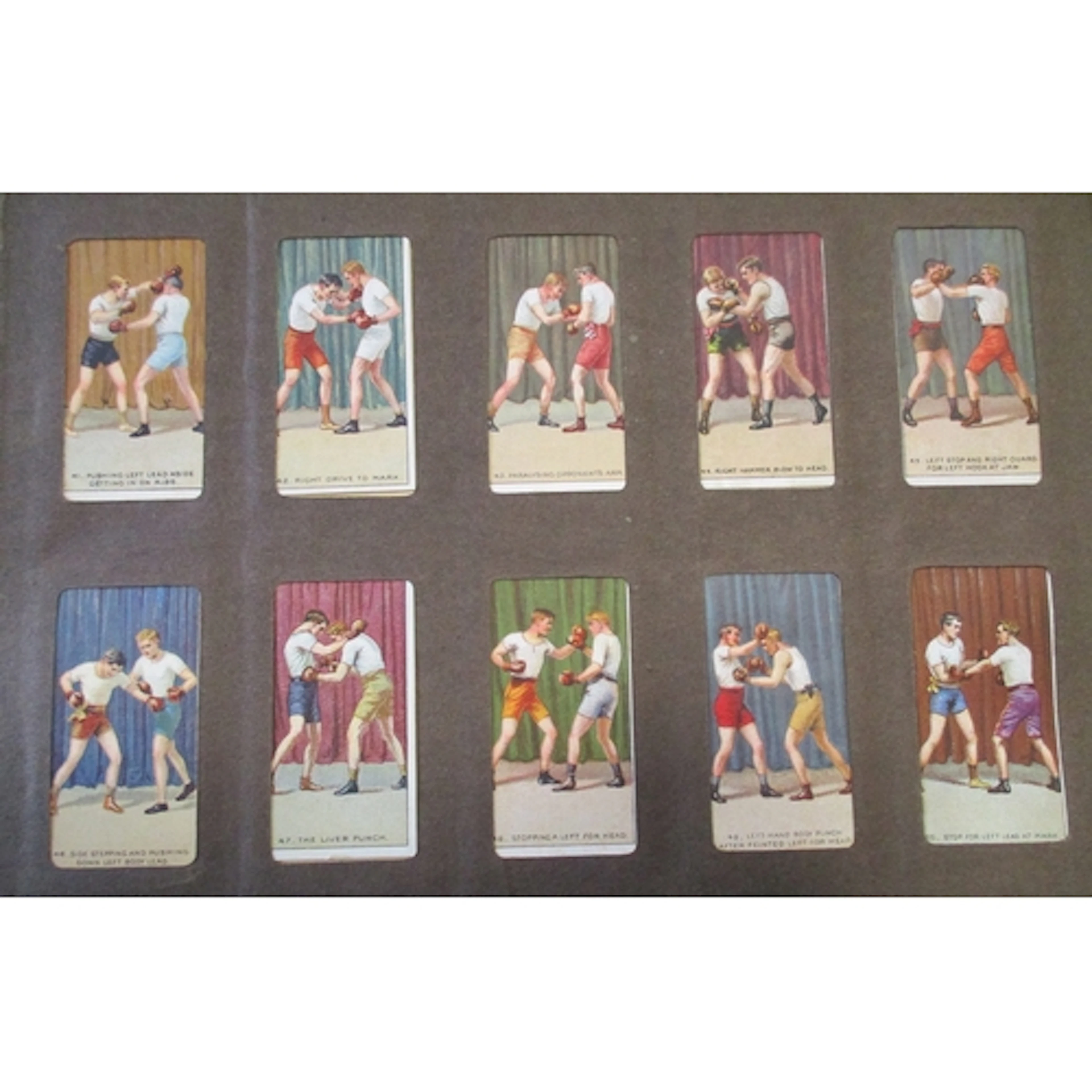 Collection in stock book album with part sets including Boys...