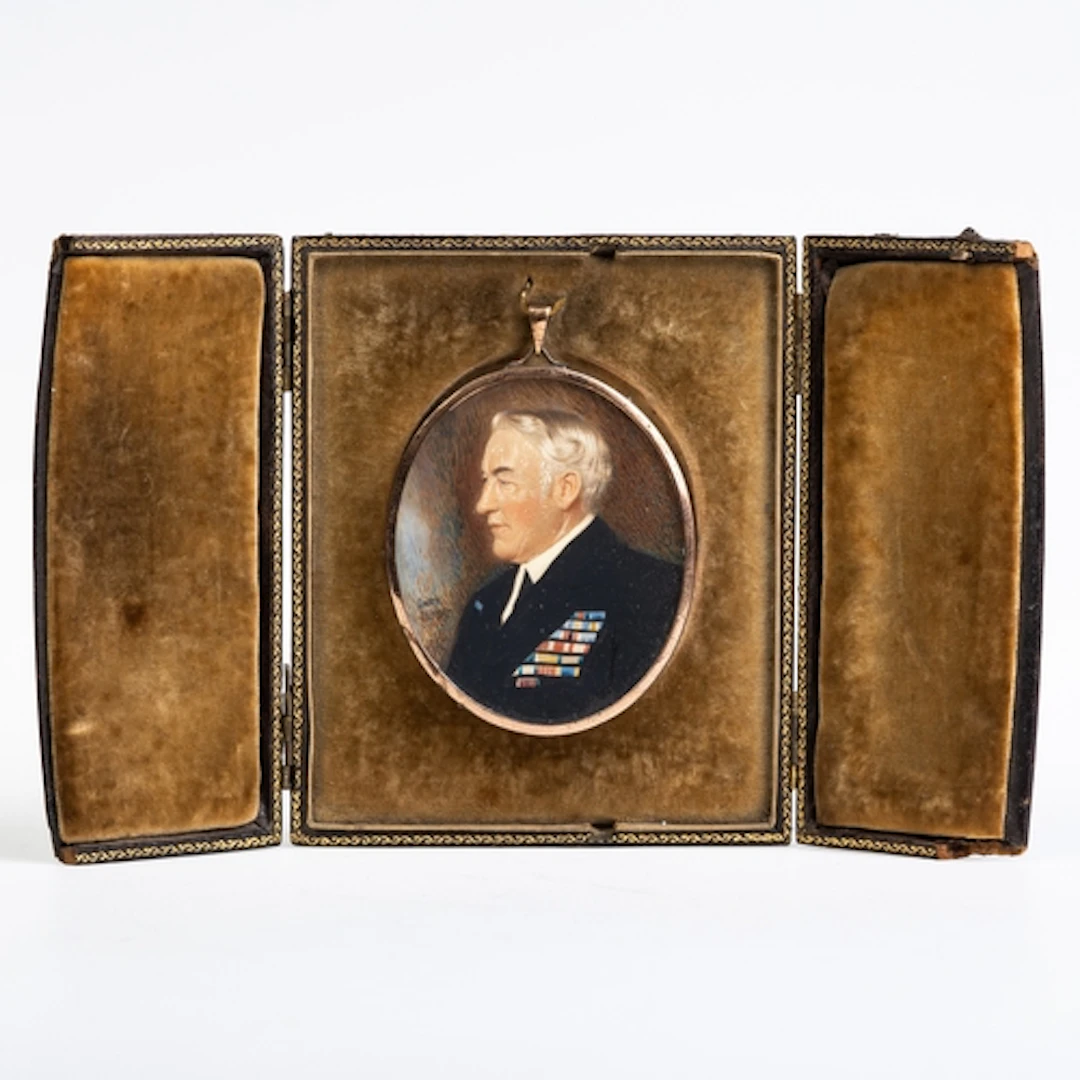 OWEN RAMSAY (BRITISH, EARLY 20TH CENTURY), PORTRAIT OF ADMIR...