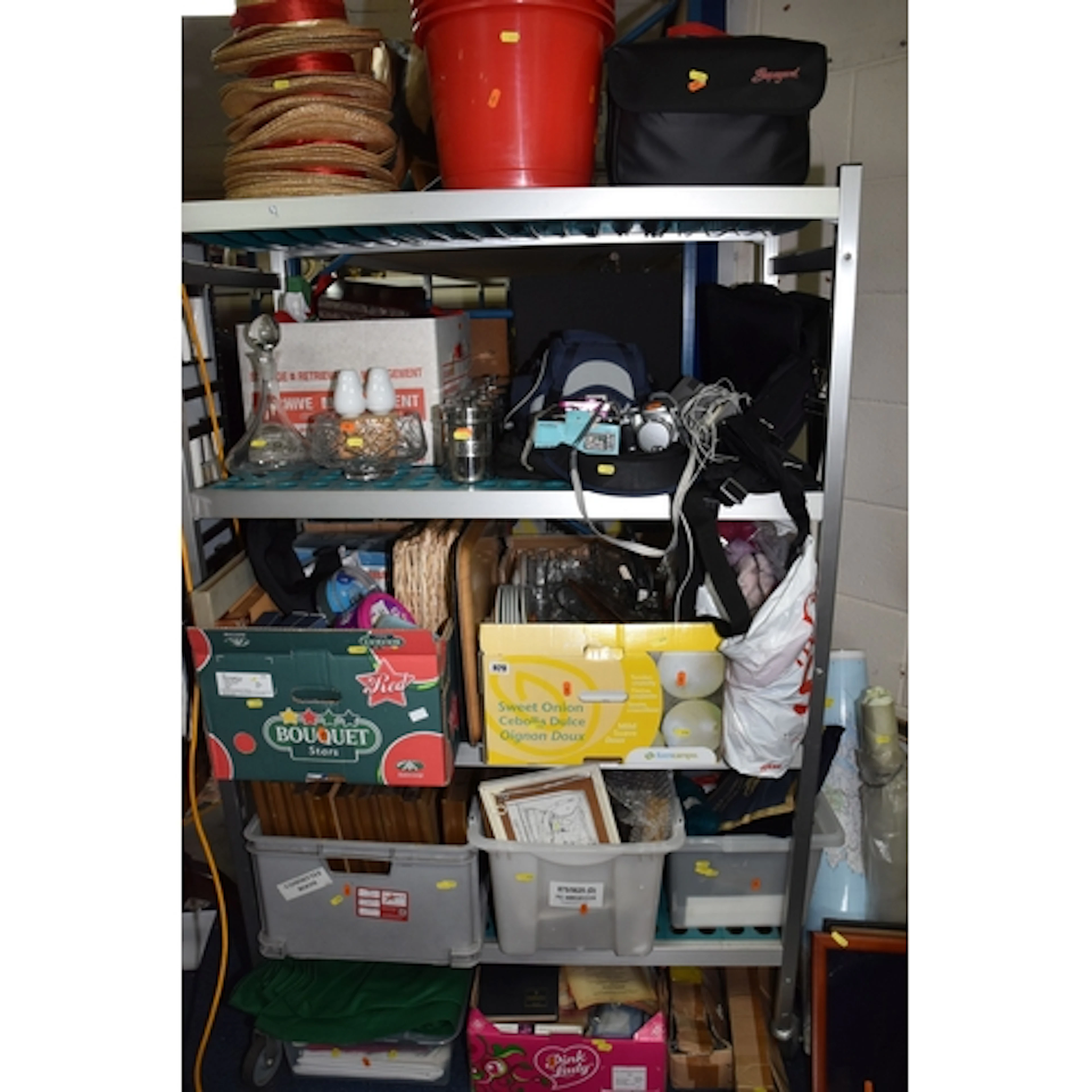 EIGHT BOXES AND LOOSE OF SUNDRY ITEMS to include twenty-eigh...