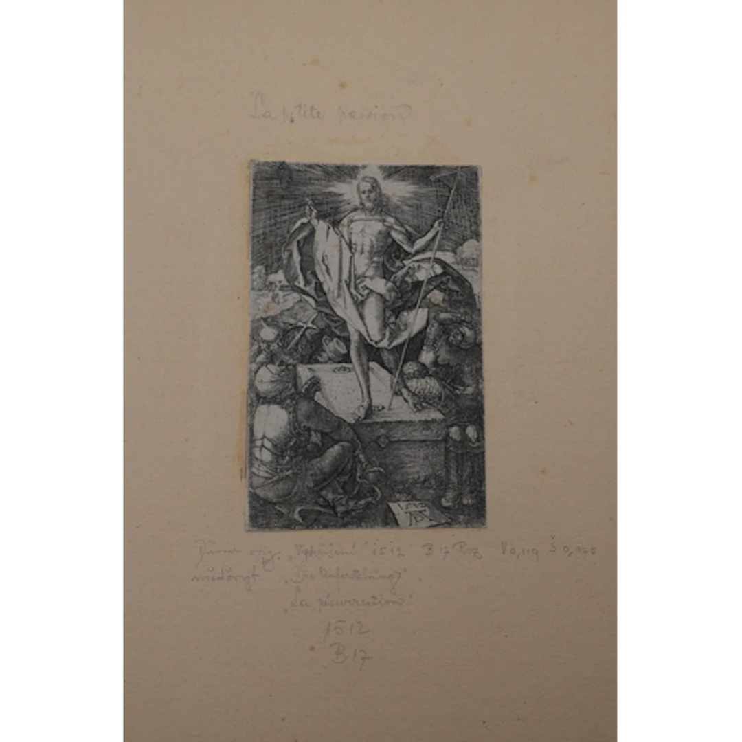 ALBRECHT DÜRER (GERMAN, 1471-1528). The Resurrection (Bartsc...