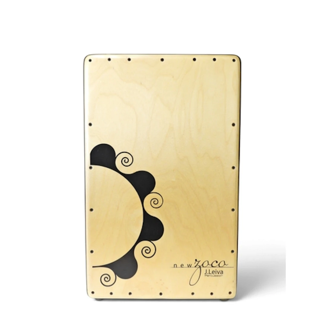 CAJON - J.Leiva New Zoco Cajon in padded carry bag. Two inte...