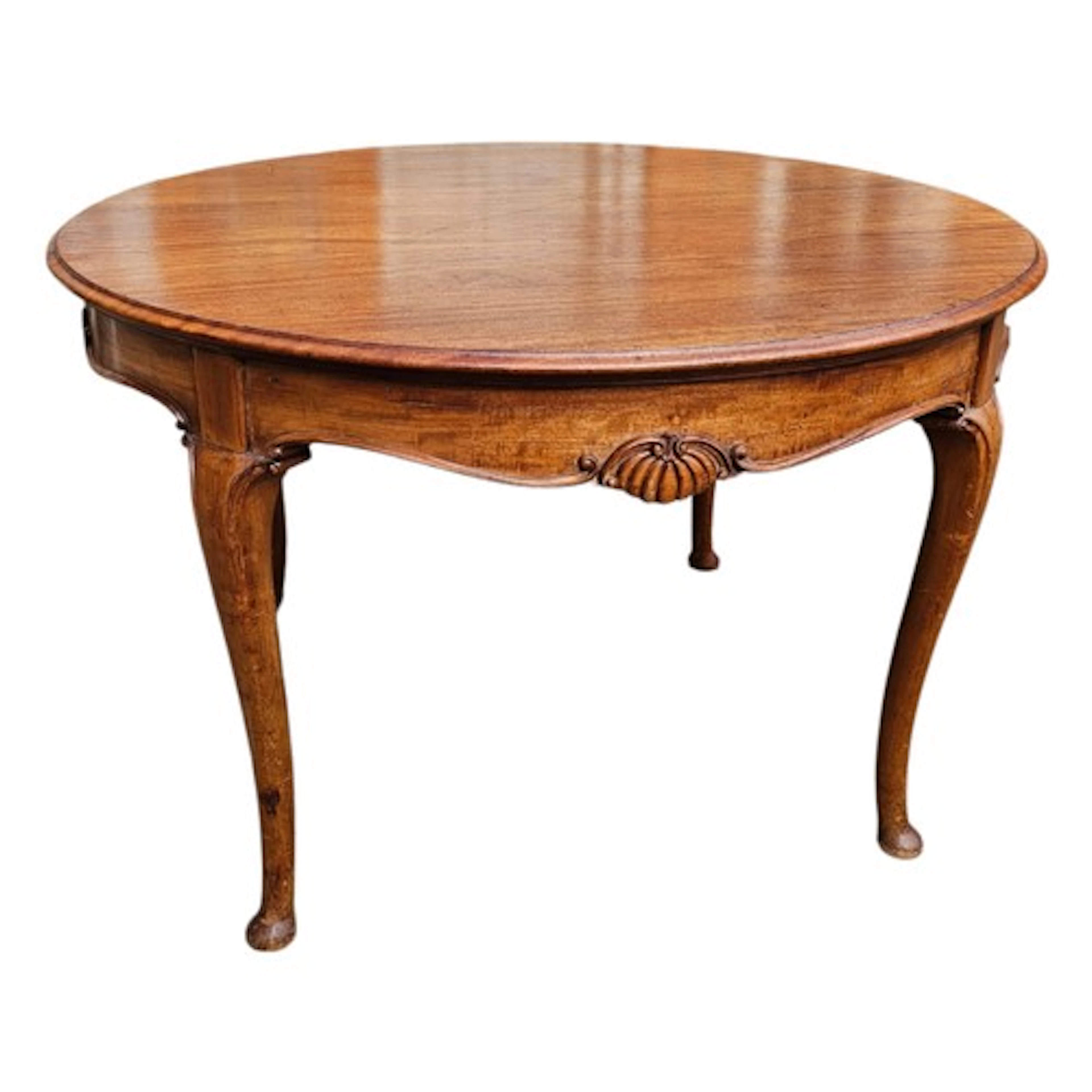 A 19TH CENTURY FRENCH MAHOGANY CIRCULAR DINING/CENTRE TABLE ...