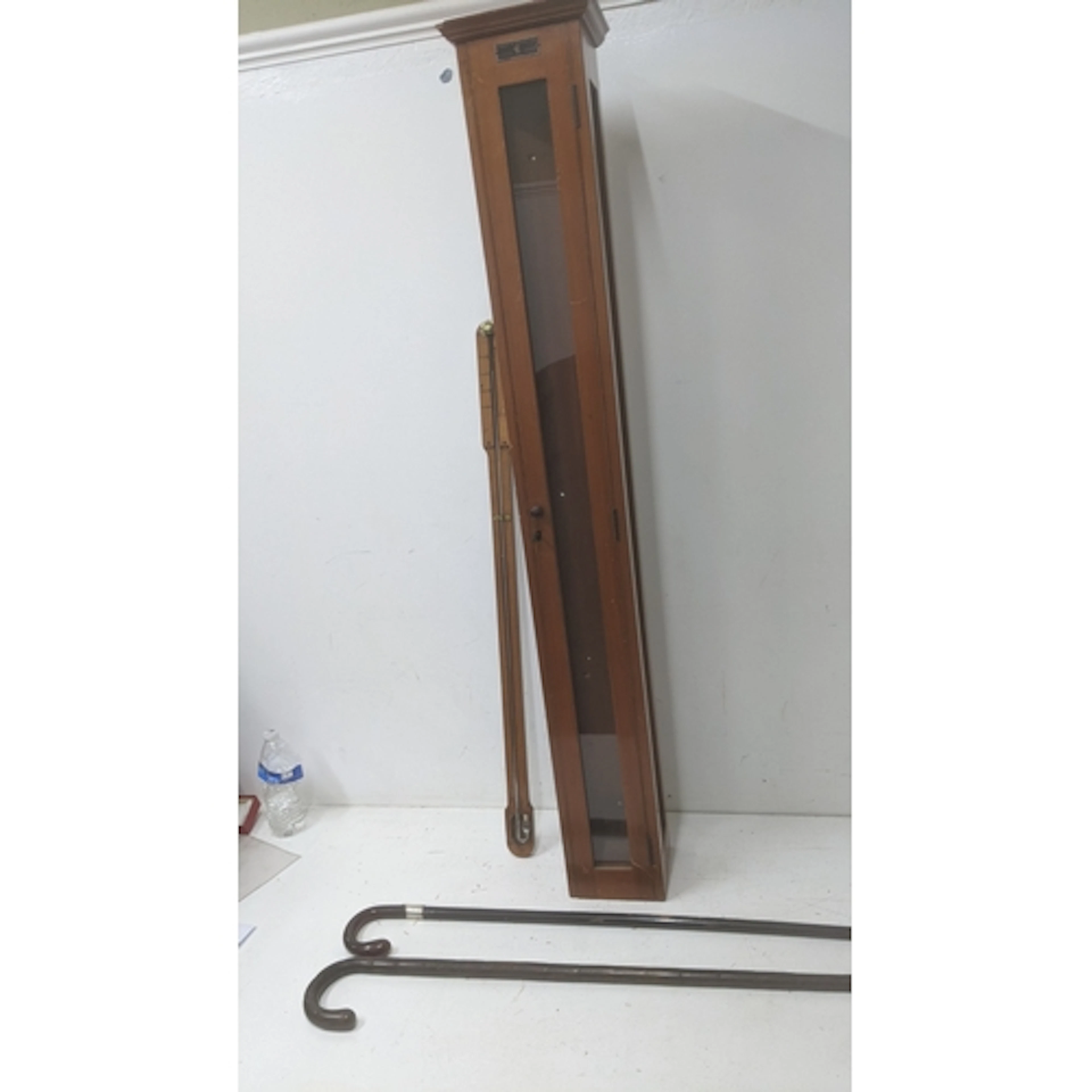Practical vintage items to include a vintage stick barometer...
