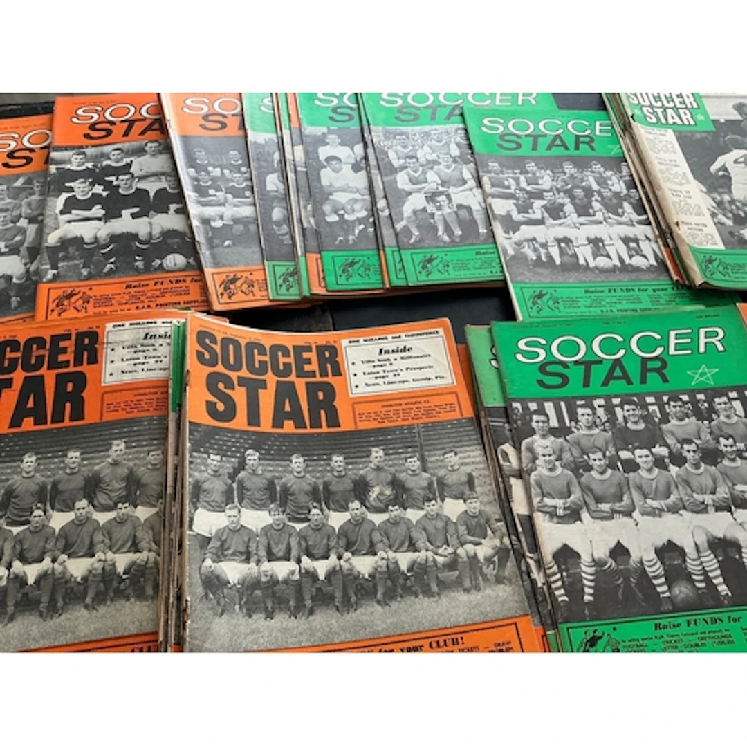 Soccer Star Football Magazines: Excellent condition magazine...