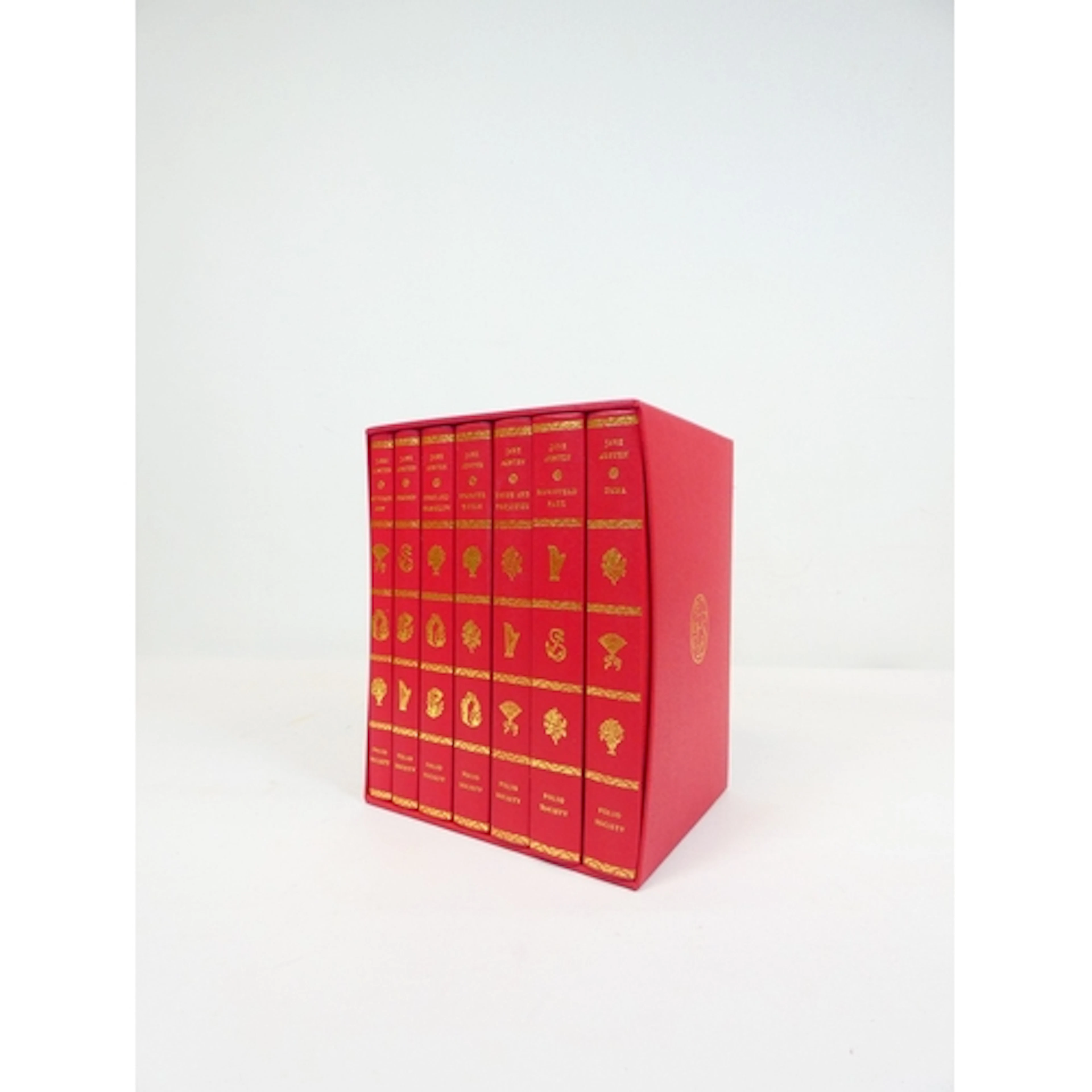 FOLIO SOCIETY. Works of Jane Austen. 7 vols. in r...