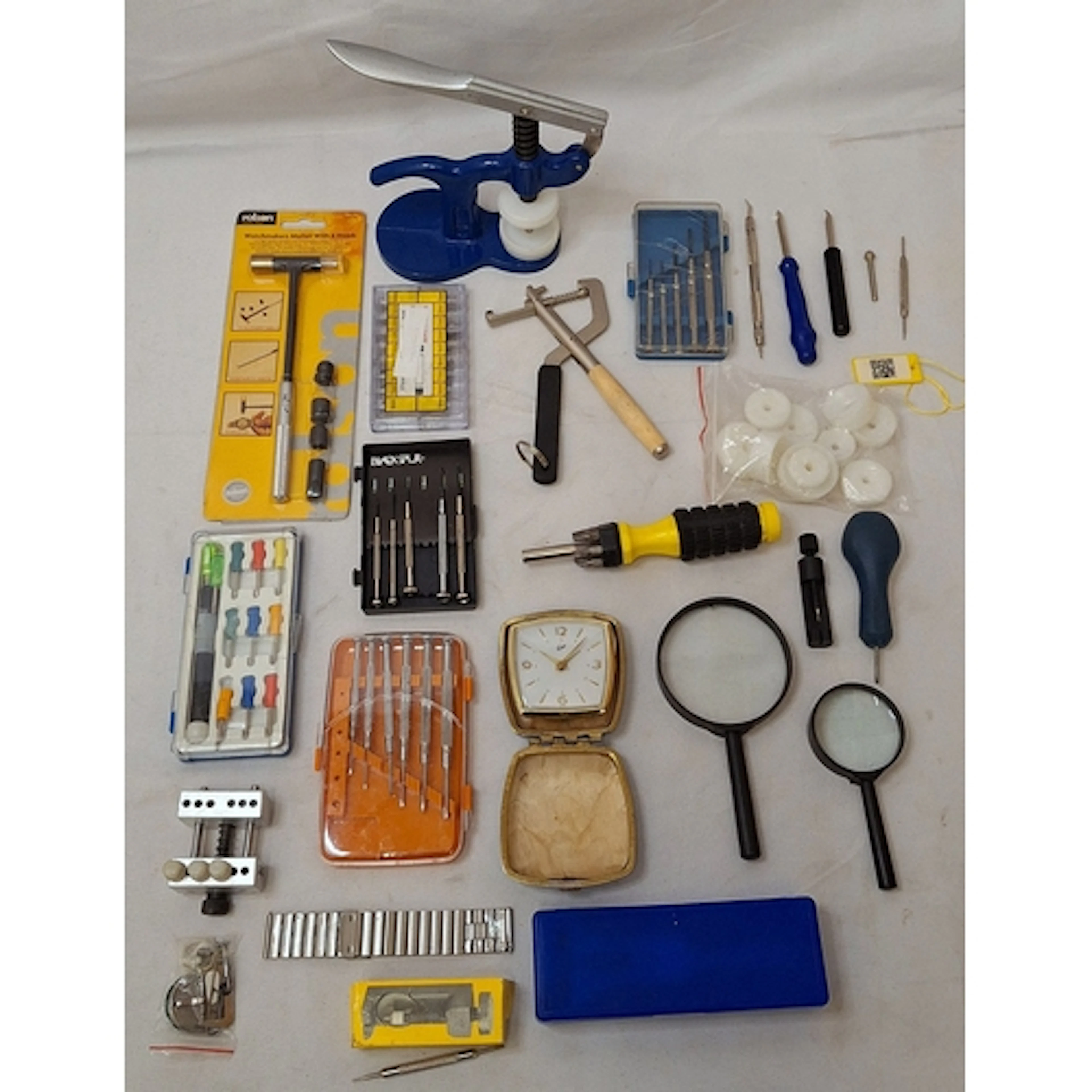 Various Instruments relating to watch/clock repairs incl. mi...
