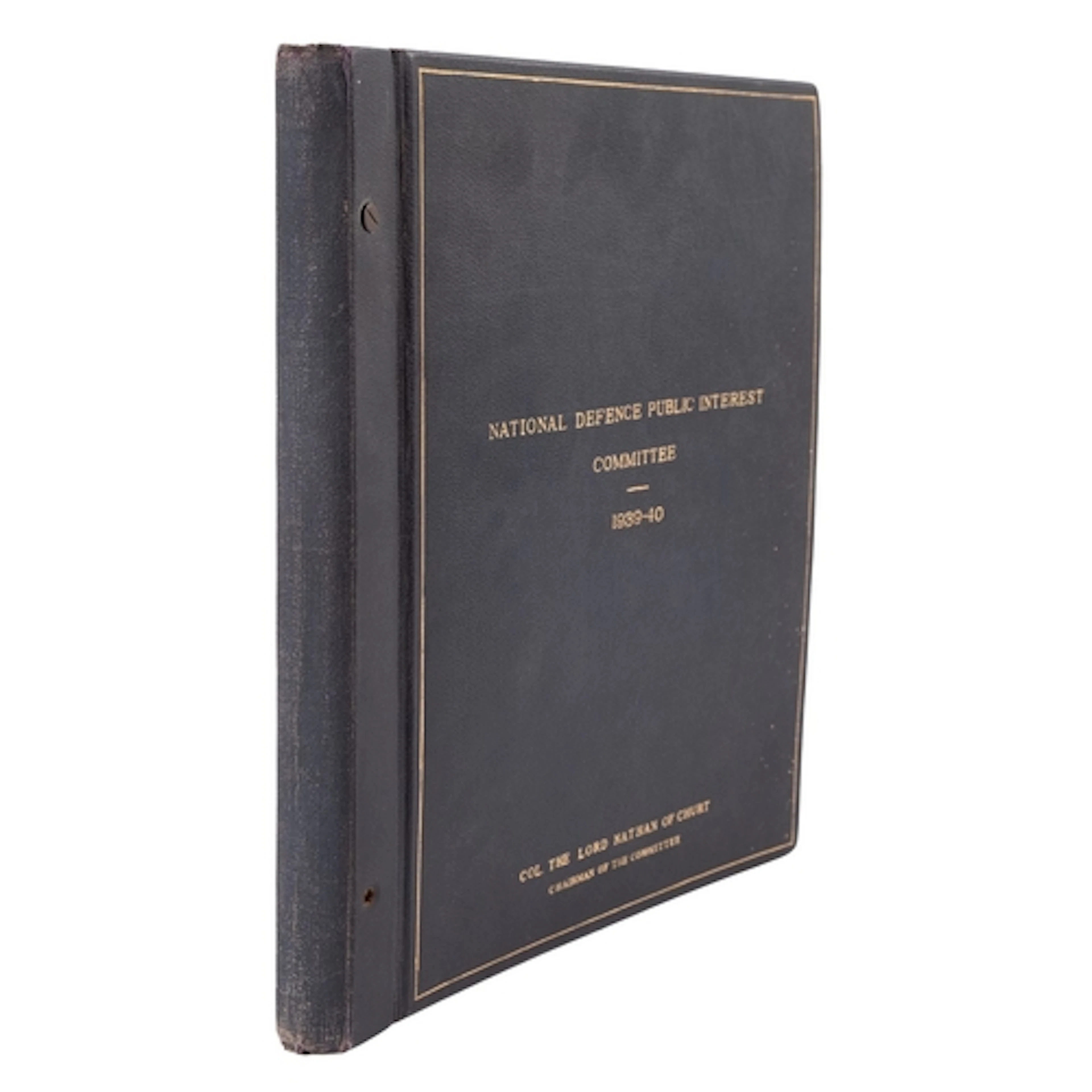 WWII. National Defence Public Interest Committee, 1939-40. P...